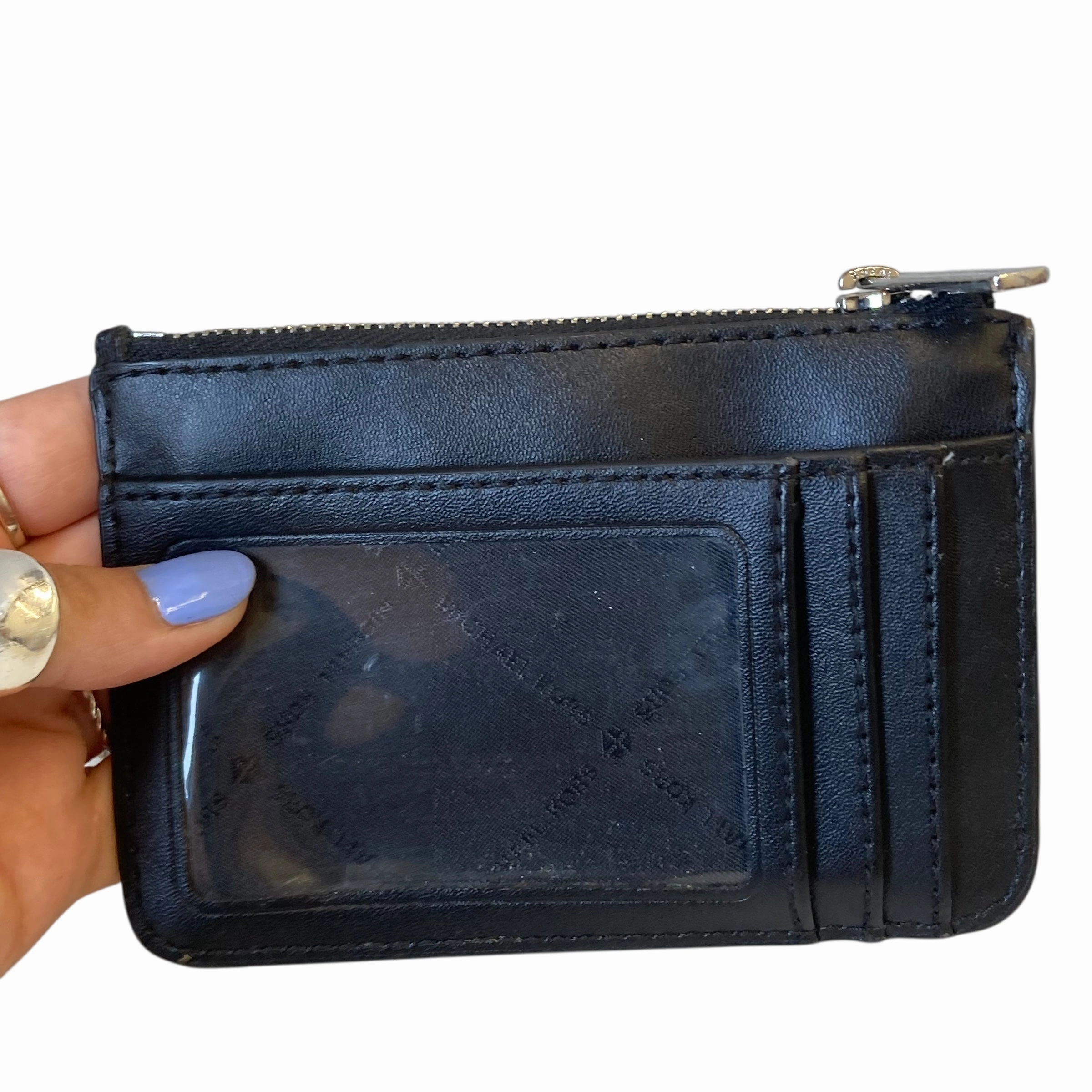 Wallet Designer By Michael Kors In Black, Size:Small