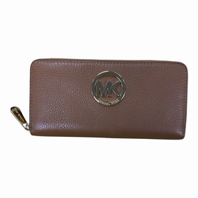 Wallet Designer By Michael Kors In Brown, Size:Large