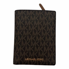 Wallet Designer By Michael Kors In Brown, Size:Medium