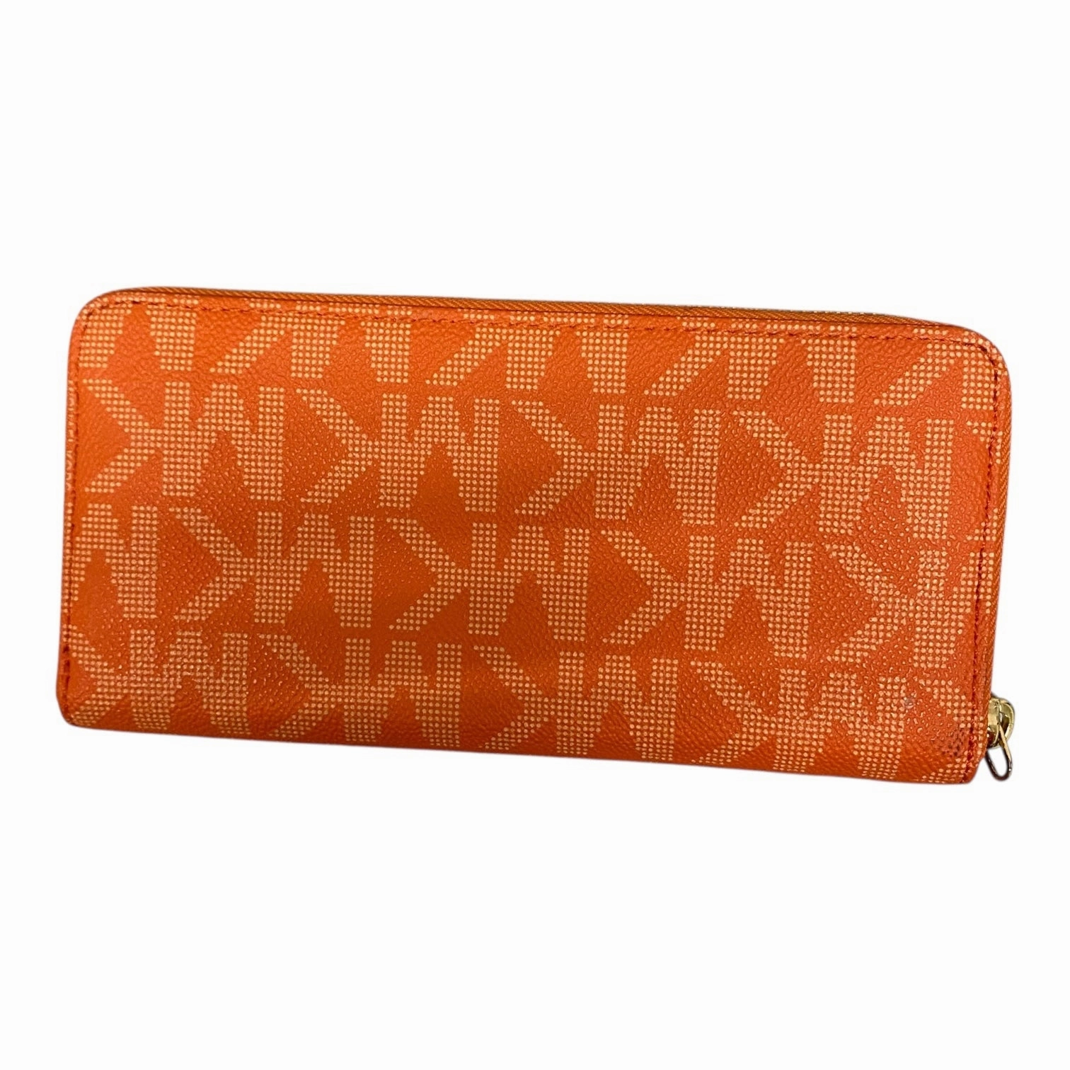 Wallet Designer By Michael Kors In Orange, Size:Medium