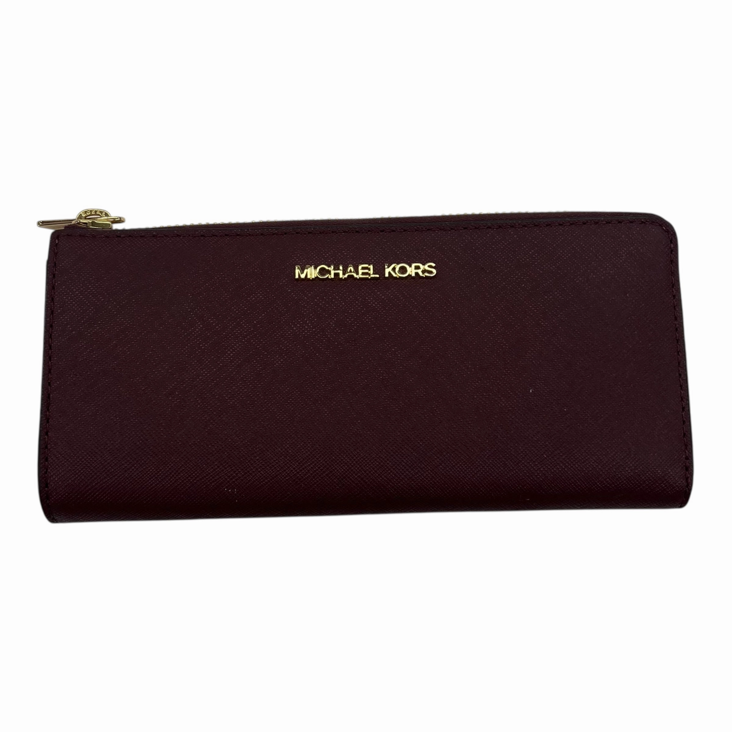 Wallet Designer By Michael Kors In Purple, Size:Medium