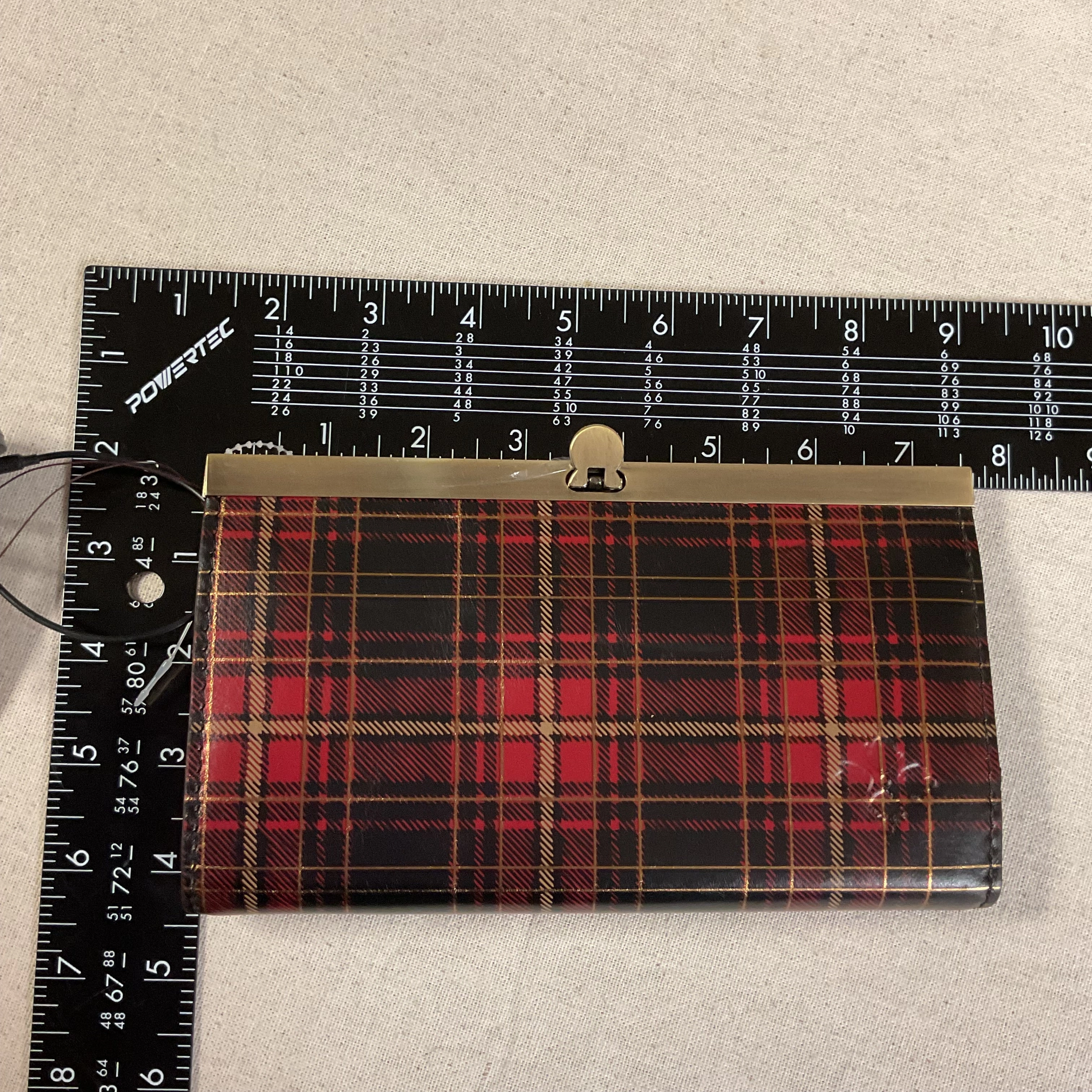 Wallet Designer By Patricia Nash In Black & Red, Size:Medium