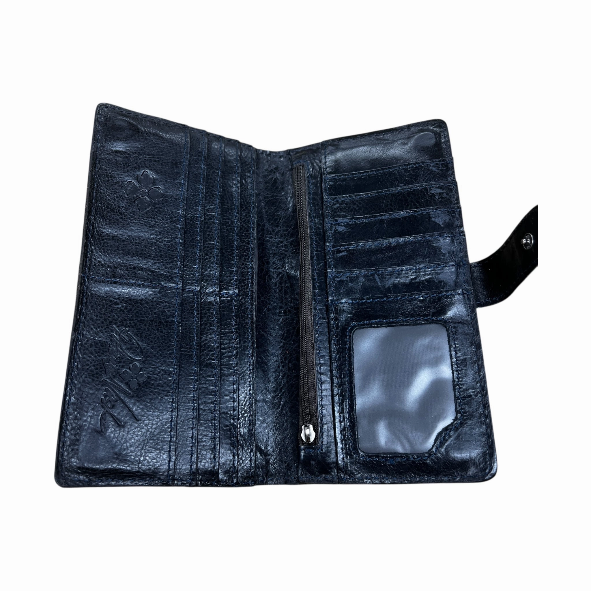 Wallet Designer By Patricia Nash In Blue & Purple, Size:Large