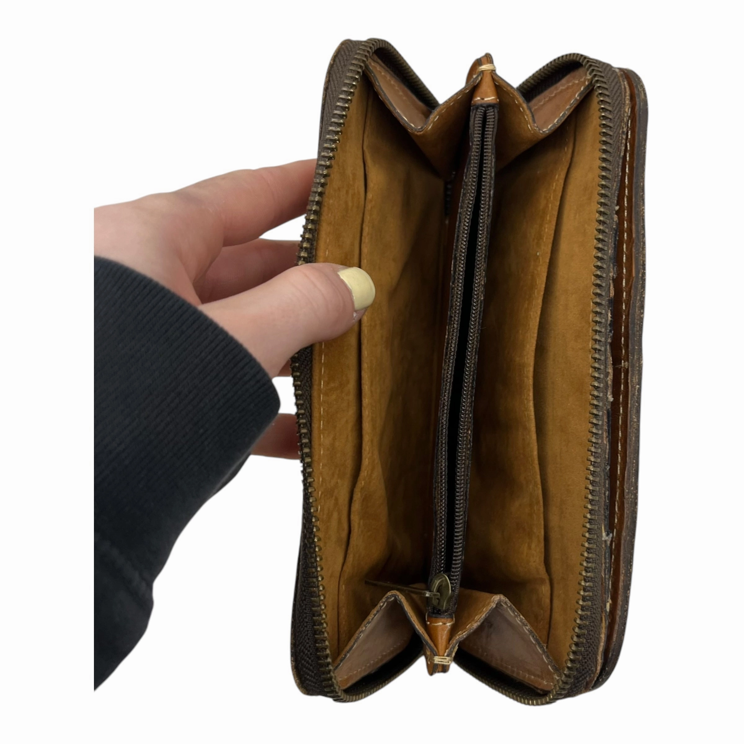 Wallet Designer By Patricia Nash In Brown, Size:Large