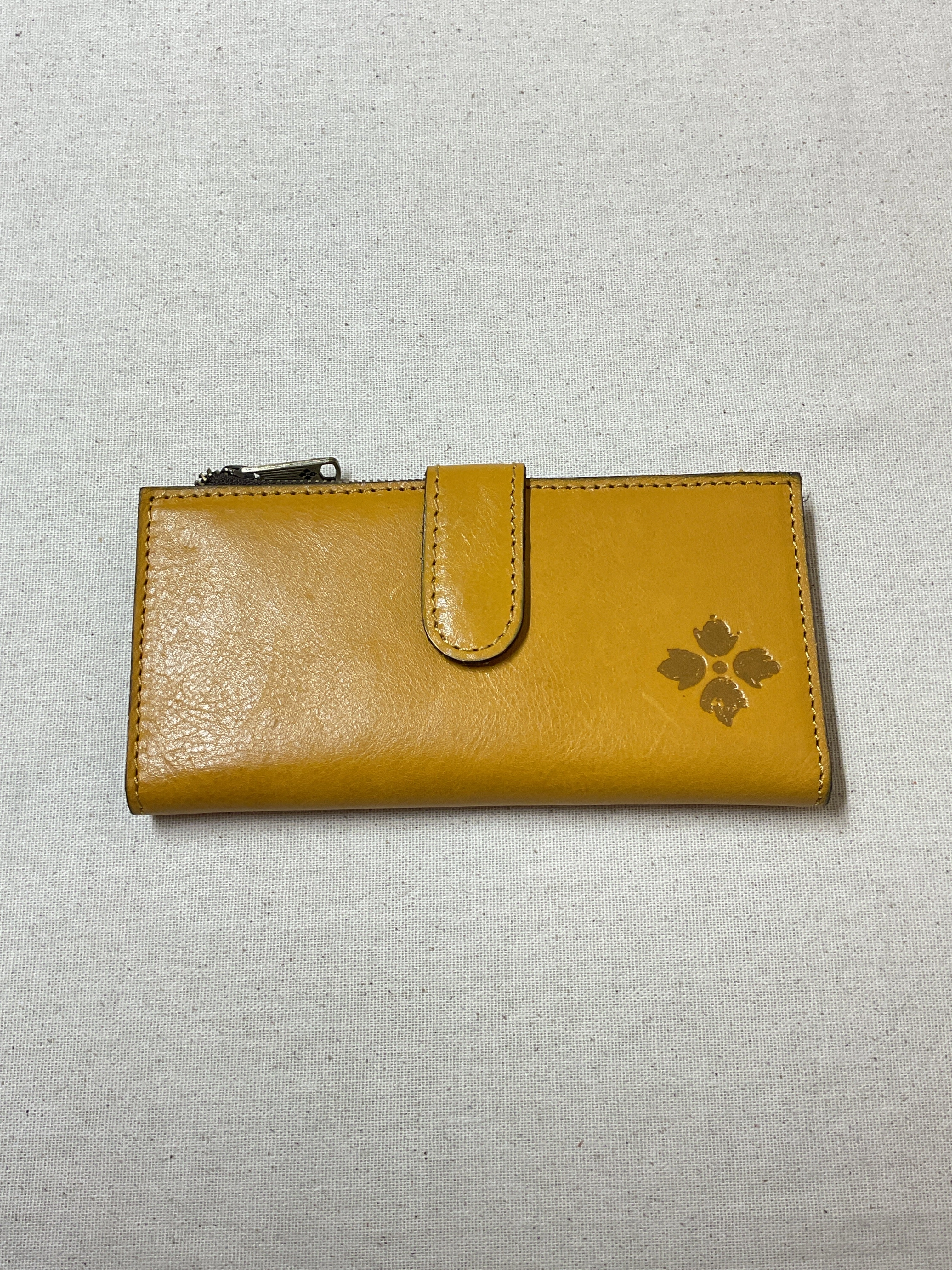 Wallet Designer By Patricia Nash In Yellow, Size:Medium