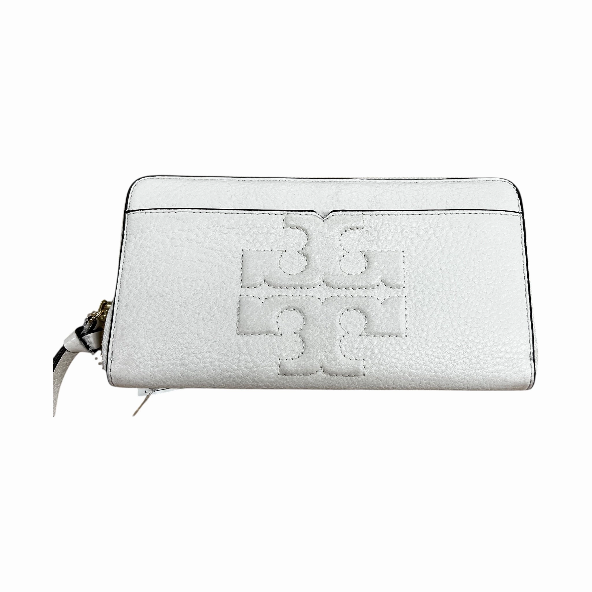 Wallet Designer By Tory Burch In Cream, Size:Medium