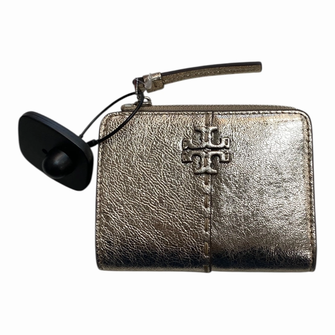 Wallet Designer By Tory Burch In Gold, Size:Small