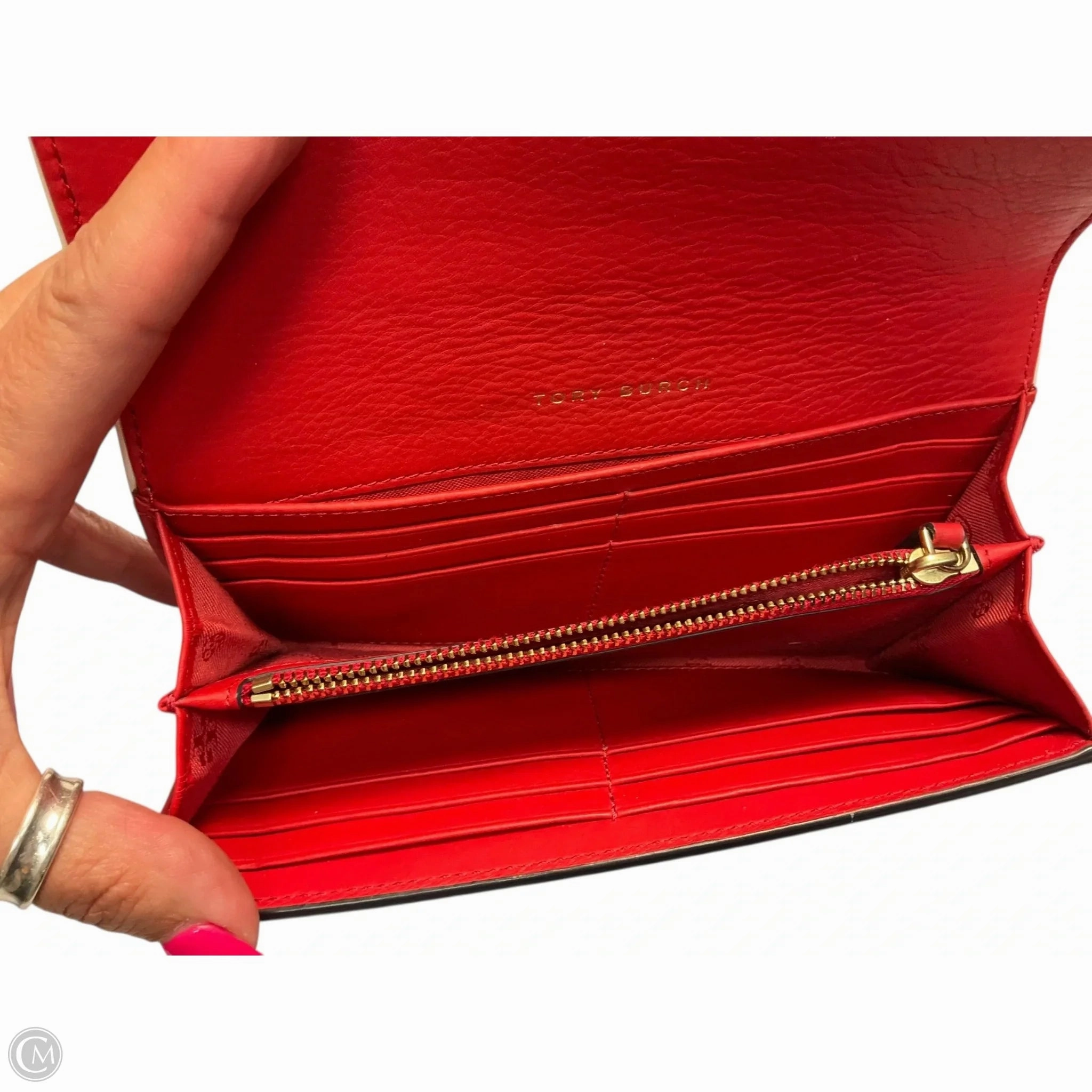 Wallet Designer By Tory Burch, Size: Medium