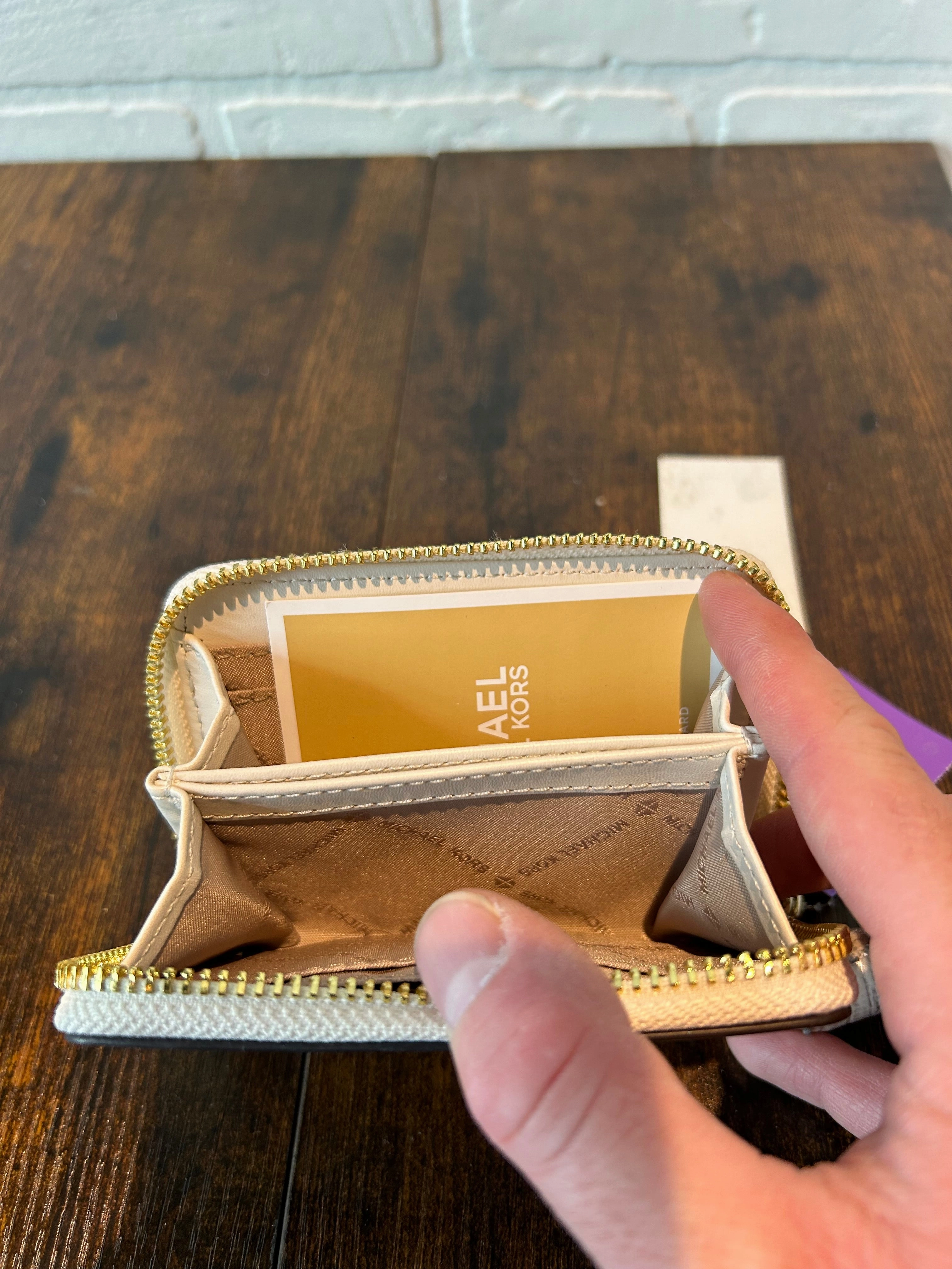 Wallet Designer Michael By Michael Kors, Size Small