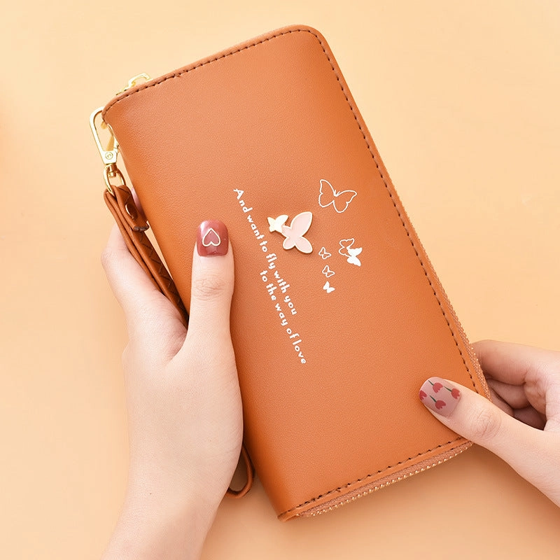 Wallet Female long mobile phone bag