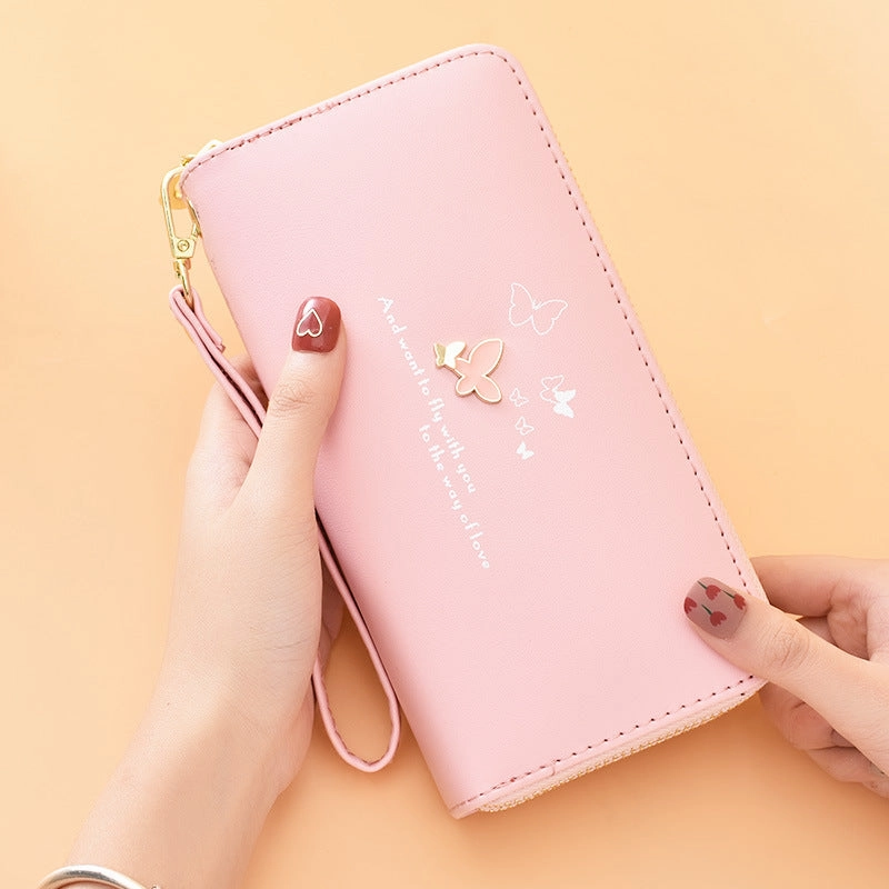 Wallet Female long mobile phone bag