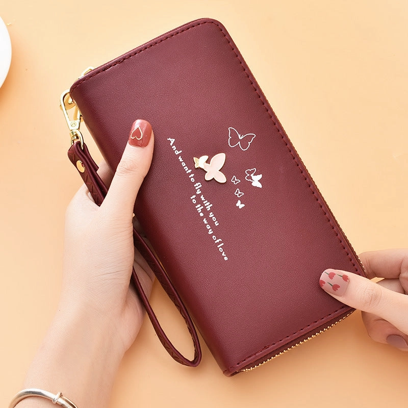 Wallet Female long mobile phone bag
