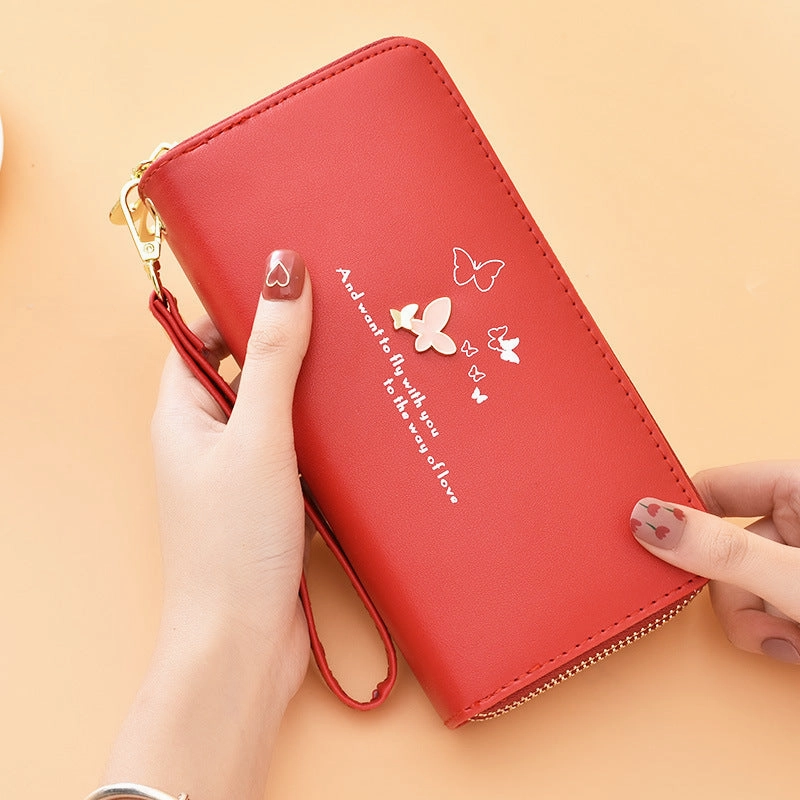 Wallet Female long mobile phone bag