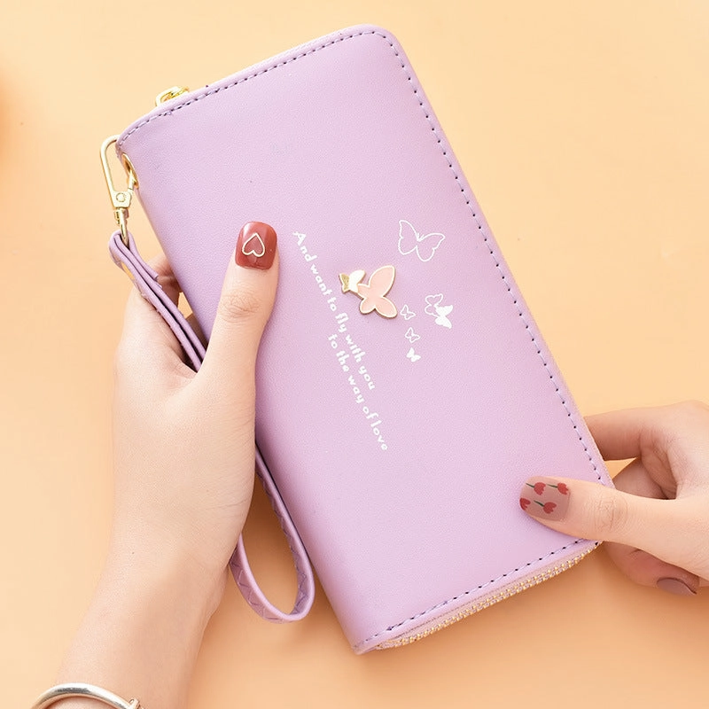 Wallet Female long mobile phone bag