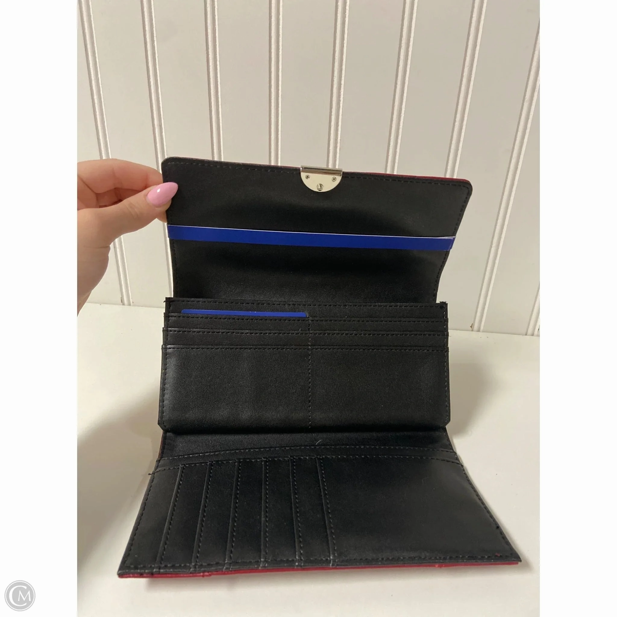 Wallet Leather By Apt 9, Size: Medium
