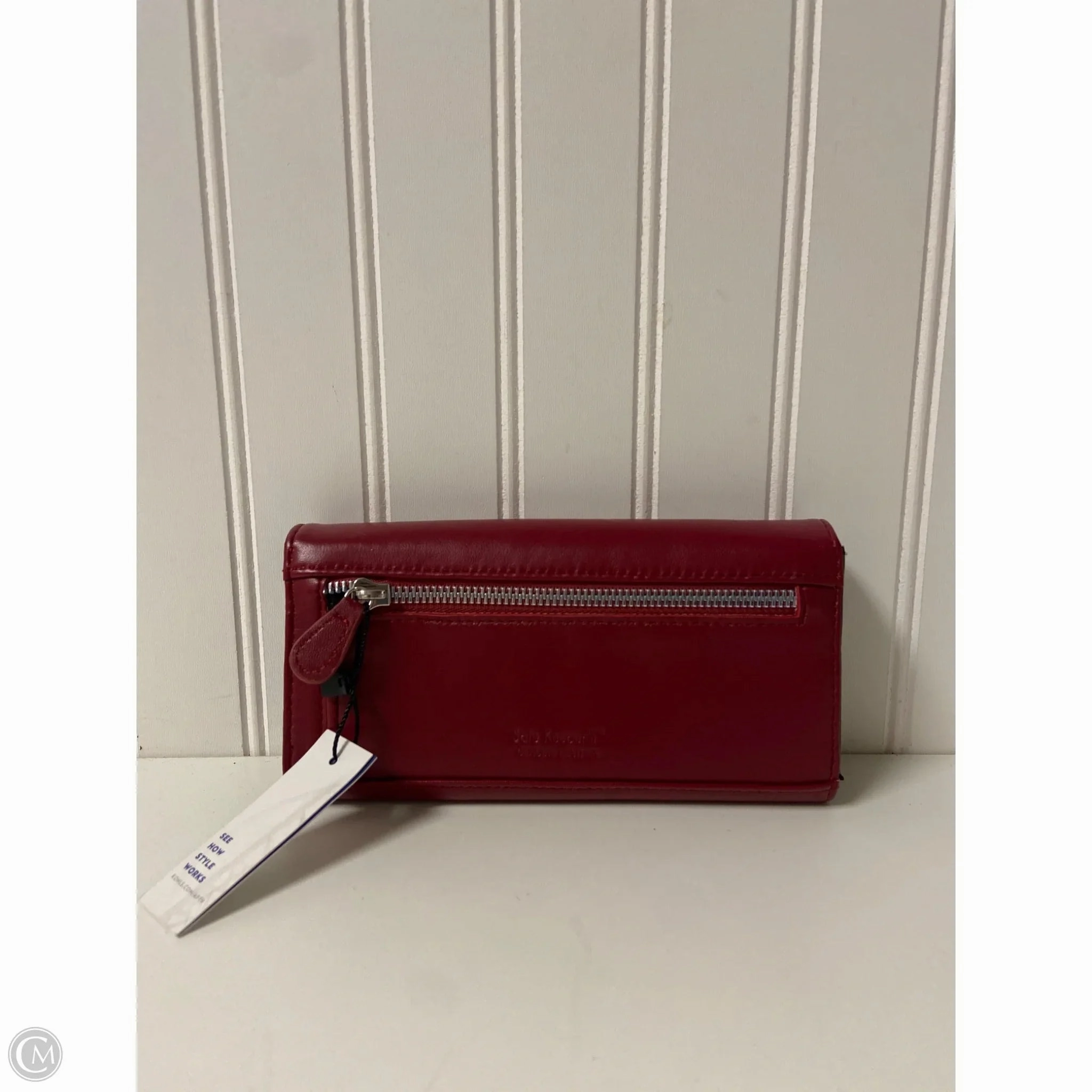 Wallet Leather By Apt 9, Size: Medium
