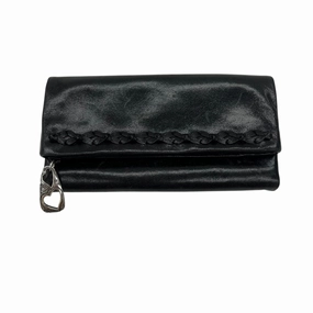 Wallet Leather By Brighton In Black, Size:Medium