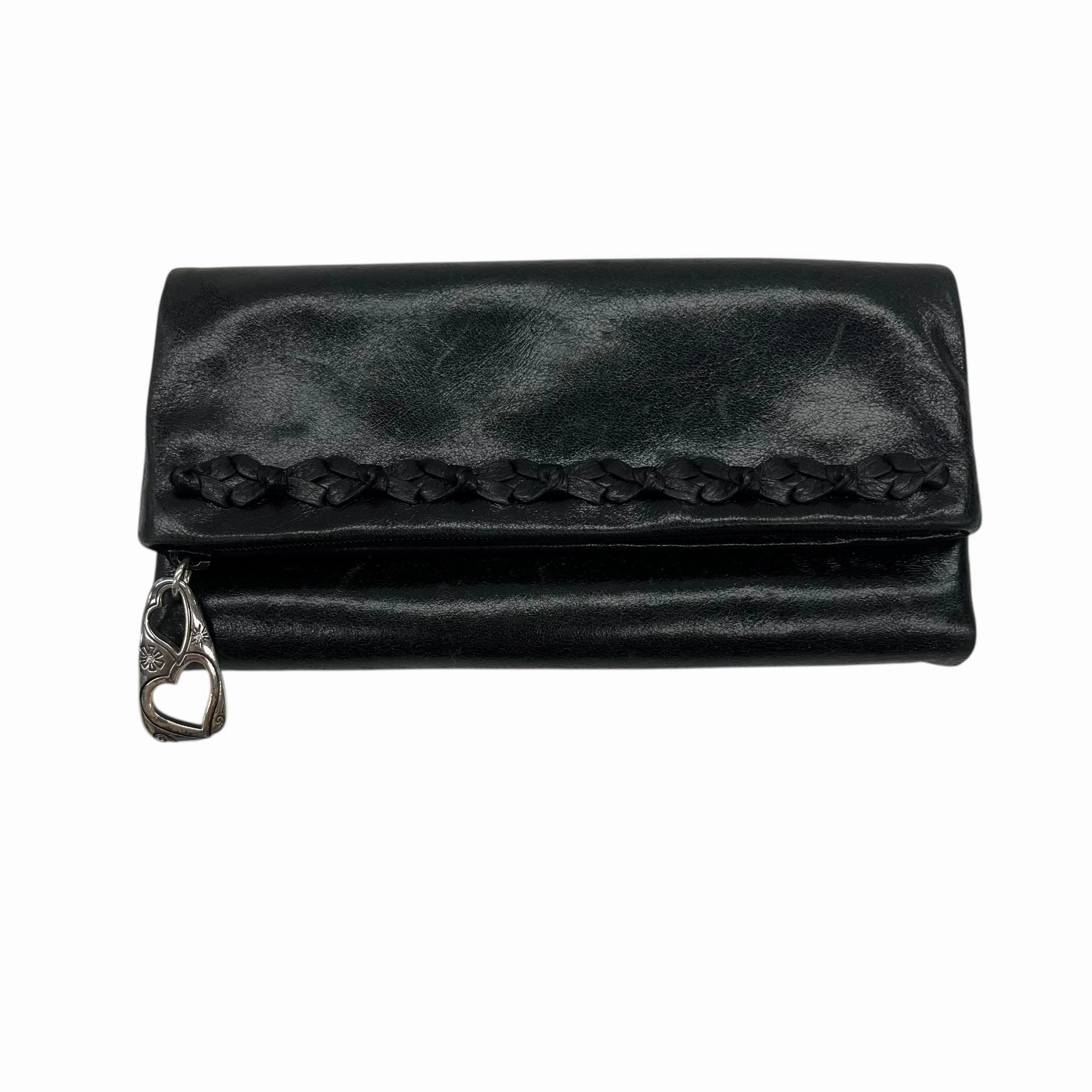 Wallet Leather By Brighton In Black, Size:Medium