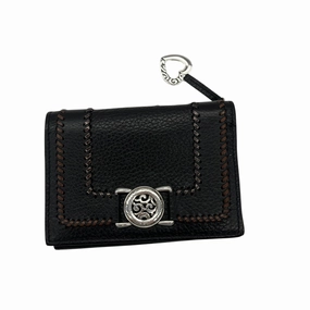 Wallet Leather By Brighton In Black, Size:Medium