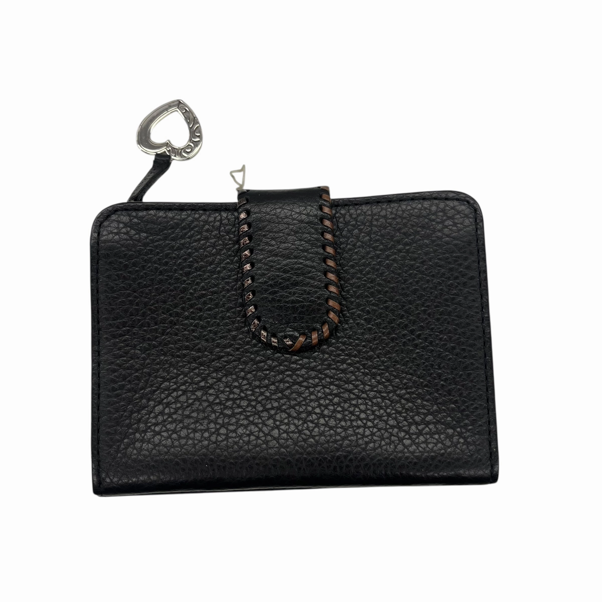 Wallet Leather By Brighton In Black, Size:Medium
