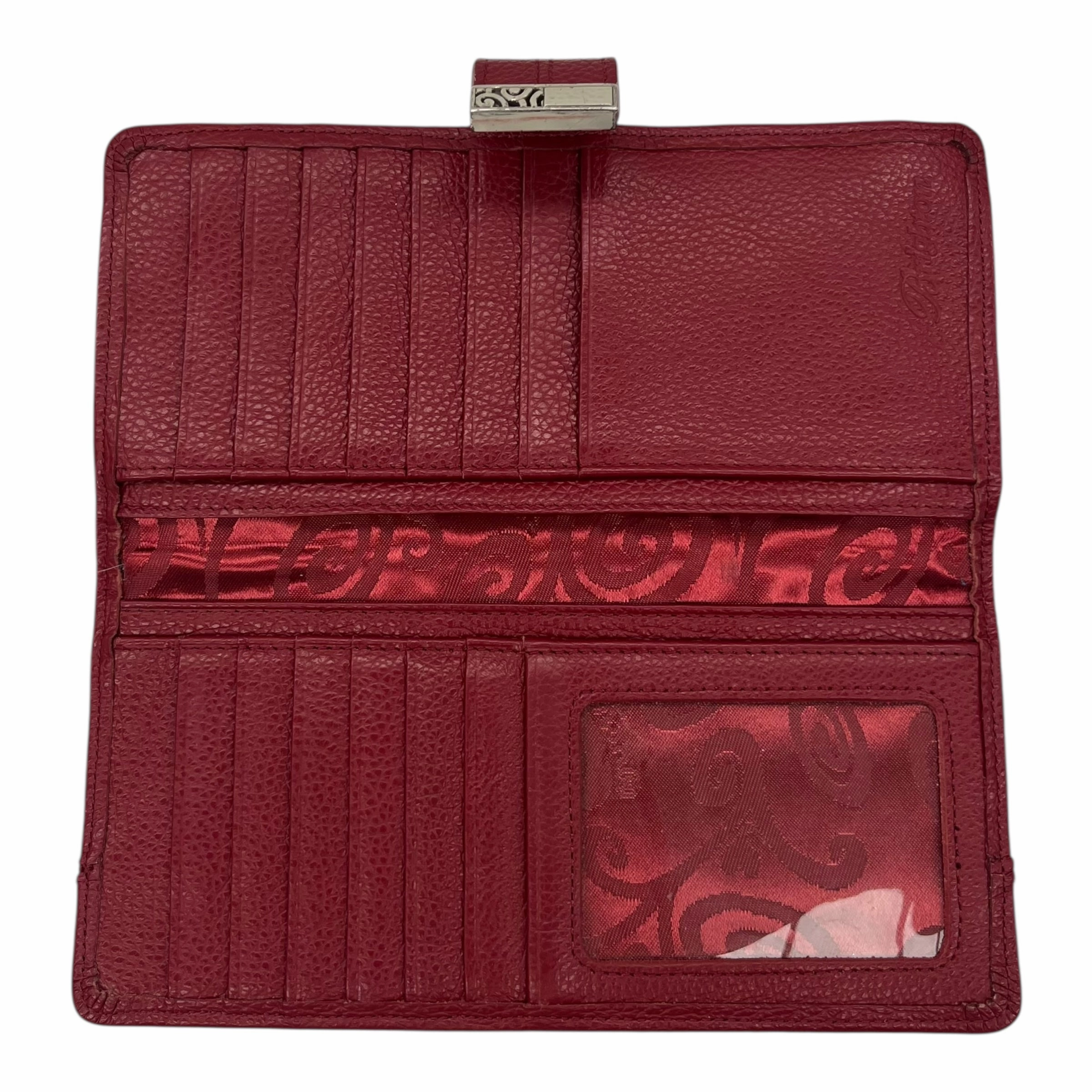Wallet Leather By Brighton In Red, Size:Medium