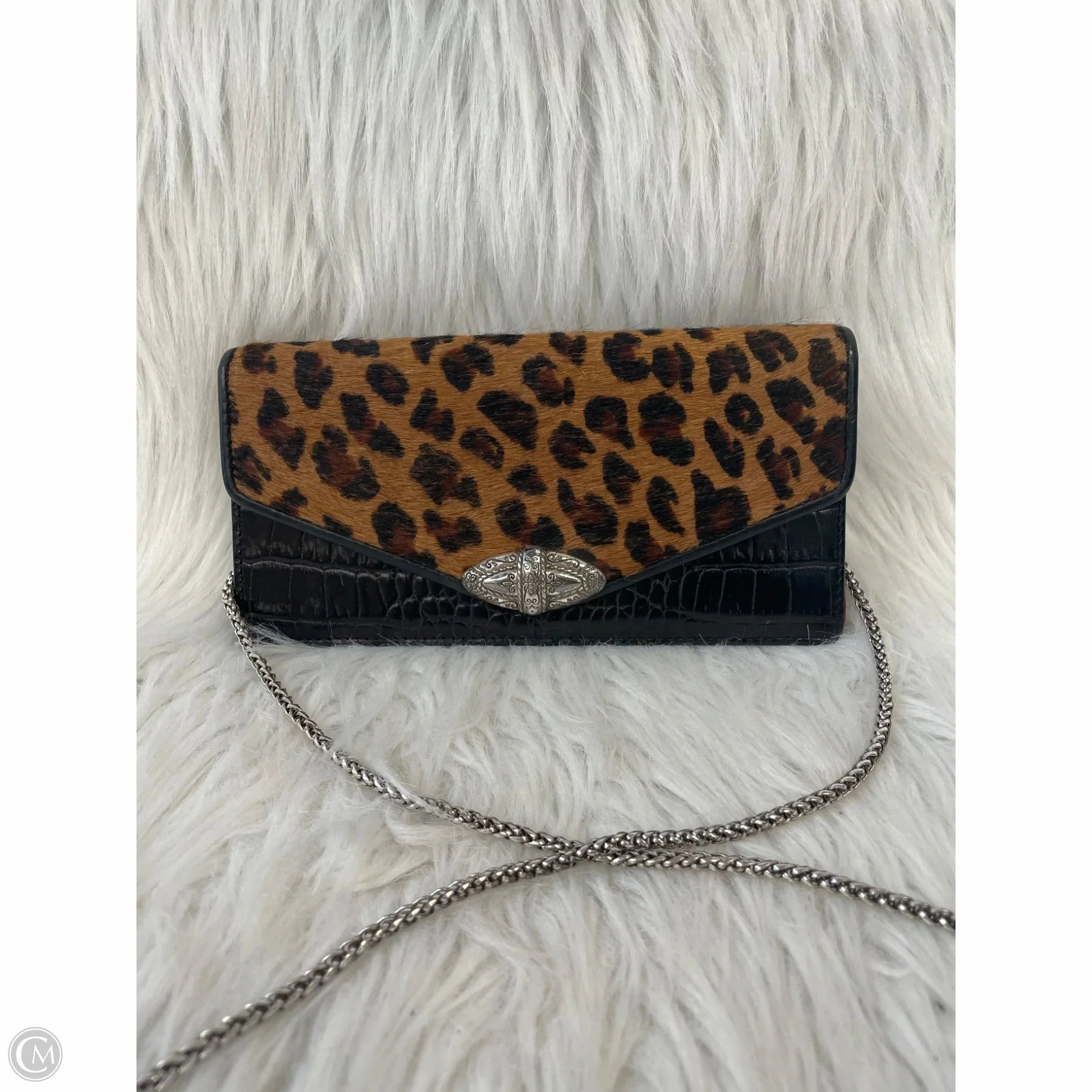 Wallet Leather By Brighton, Size: Large