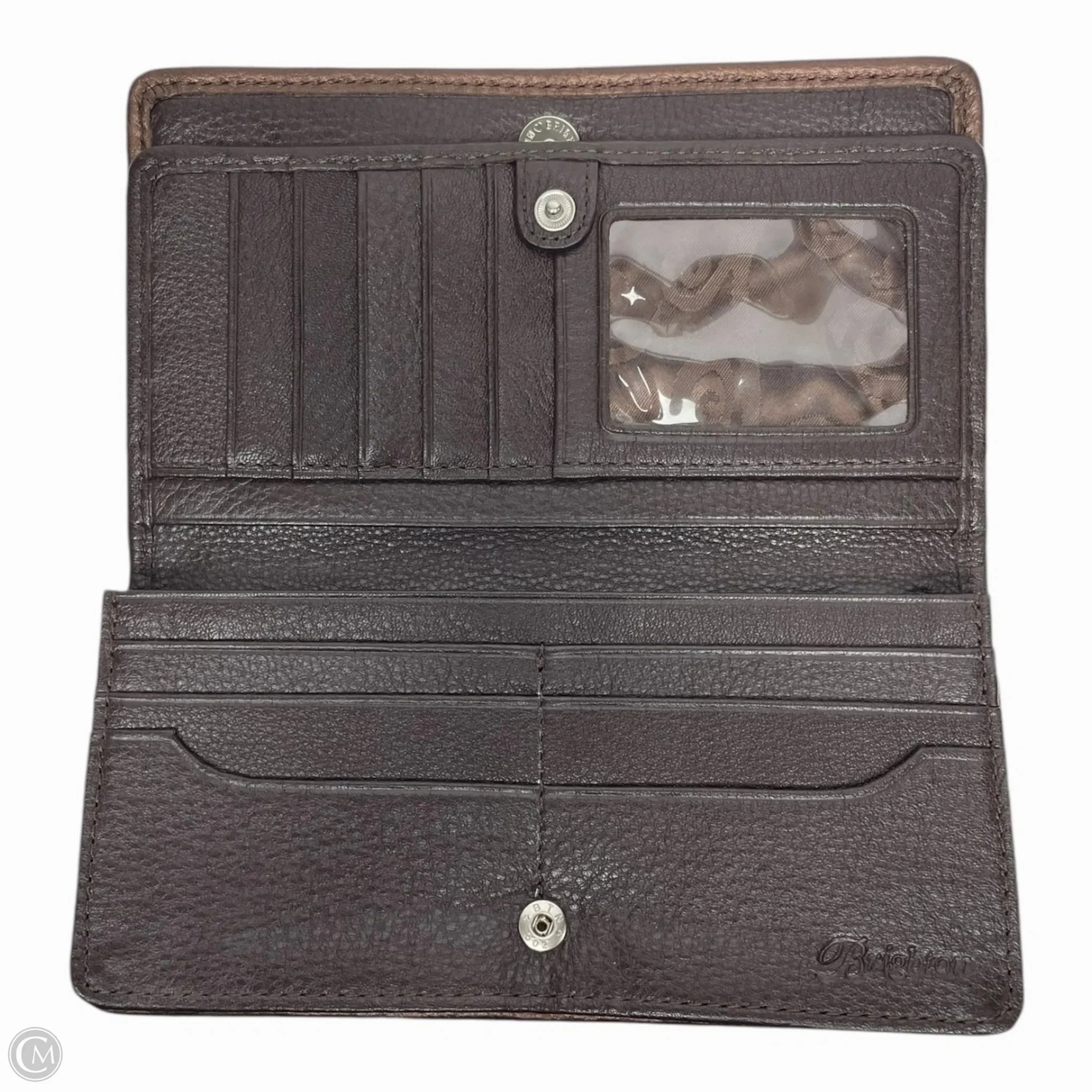 Wallet Leather By Brighton, Size: Large