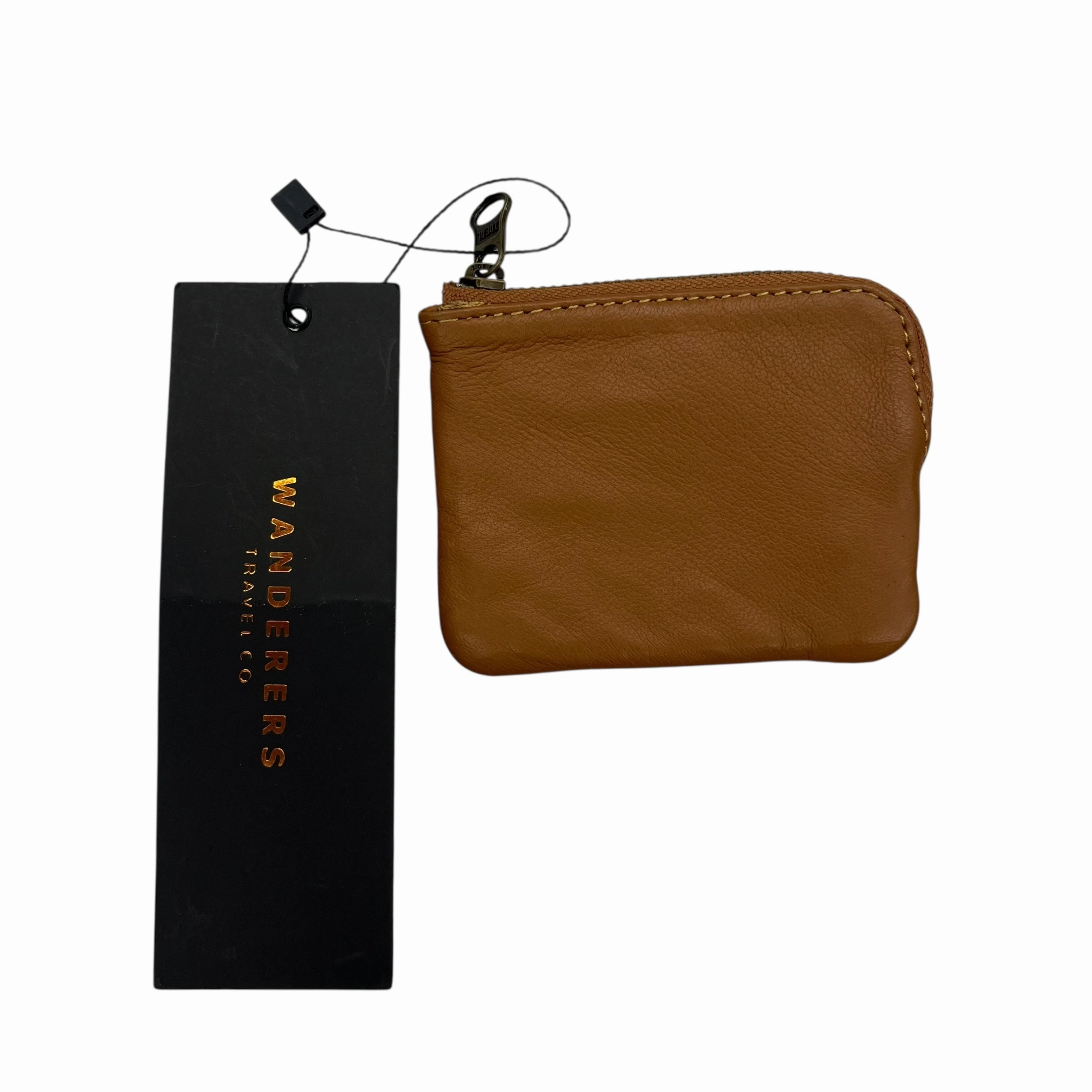 Wallet Leather By Clothes Mentor In Brown, Size:Small