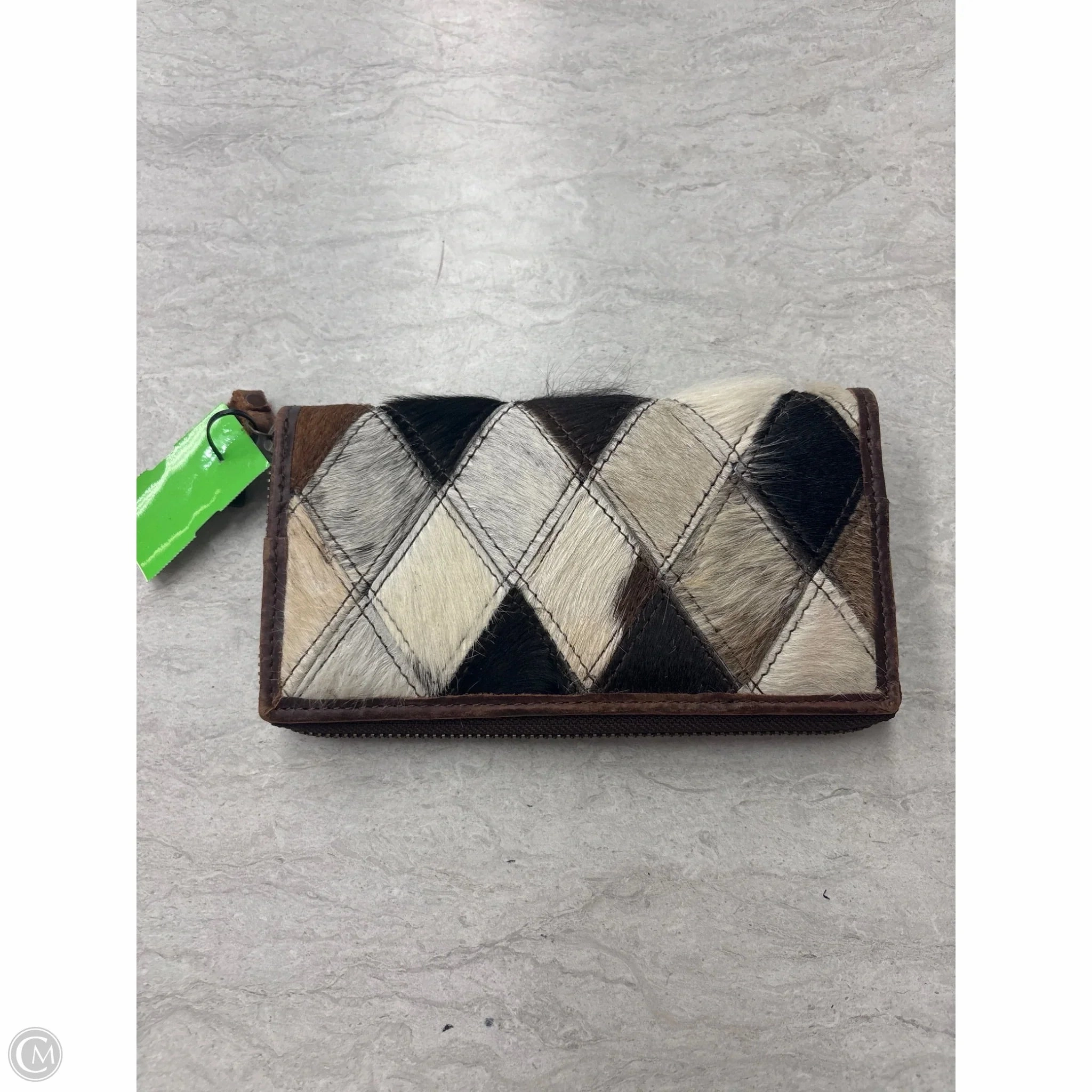 Wallet Leather By Clothes Mentor, Size: Large