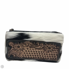 Wallet Leather By Clothes Mentor, Size: Medium