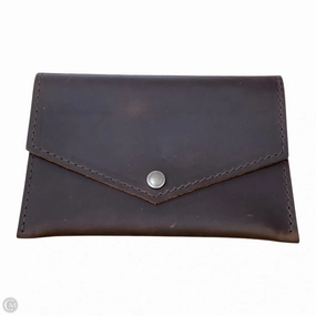Wallet Leather By Clothes Mentor, Size: Medium