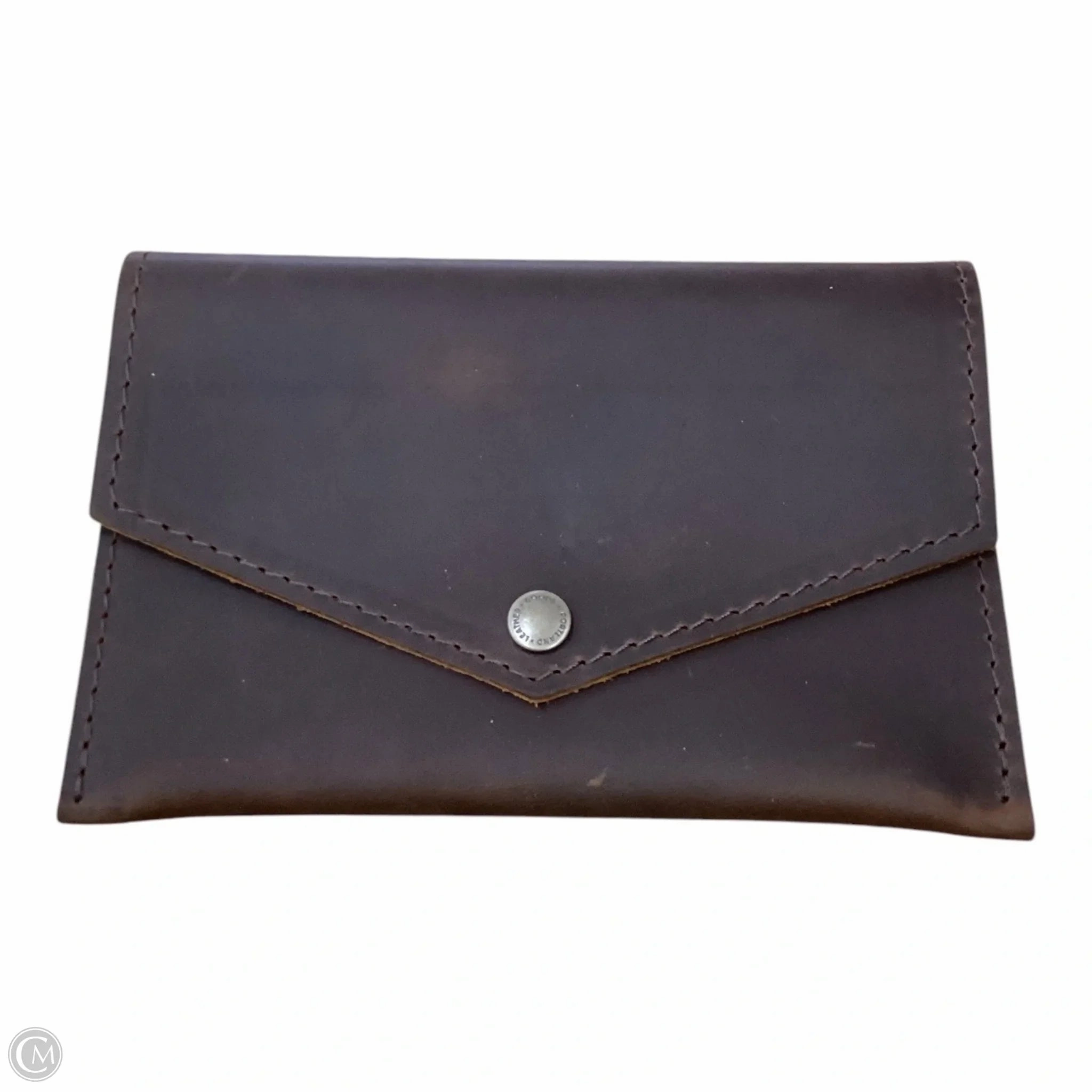 Wallet Leather By Clothes Mentor, Size: Medium