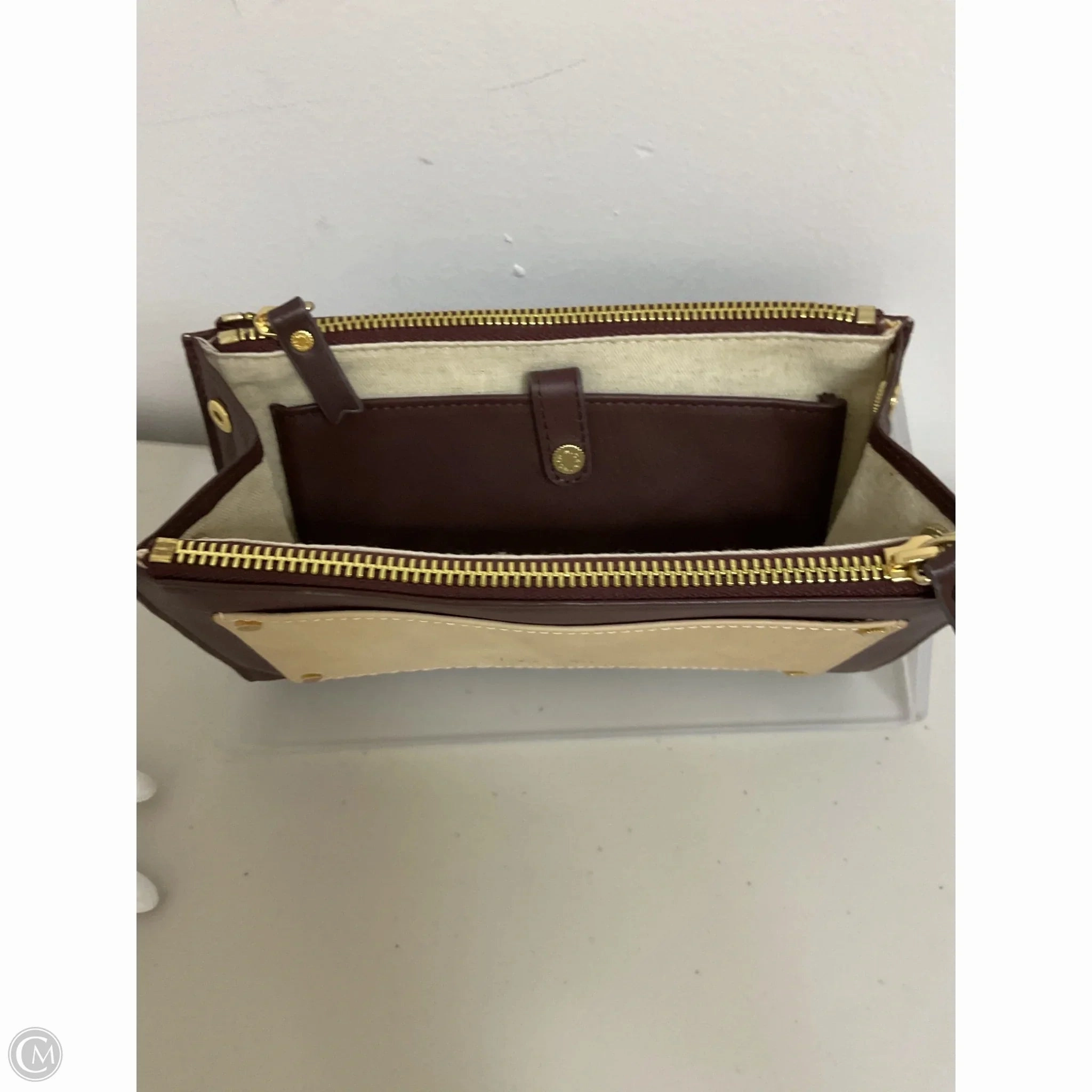Wallet Leather By Cma, Size: Large