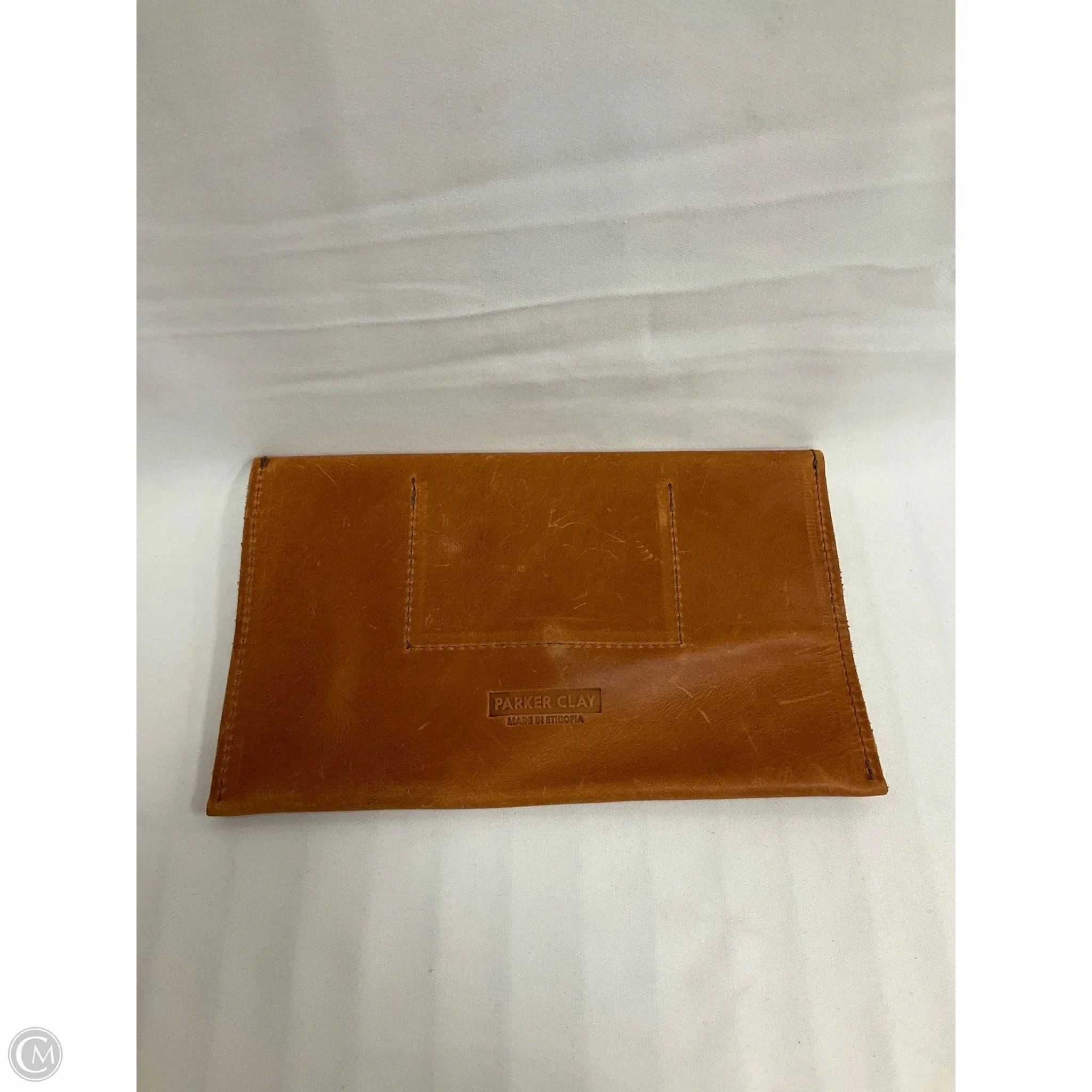 Wallet Leather By Cmc, Size: Medium