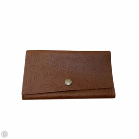 Wallet Leather By Cmc, Size: Medium