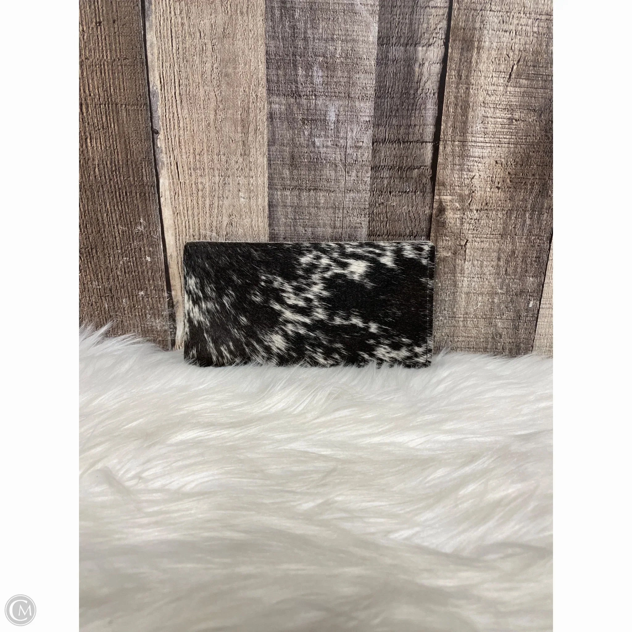 Wallet Leather By Cme, Size: Medium