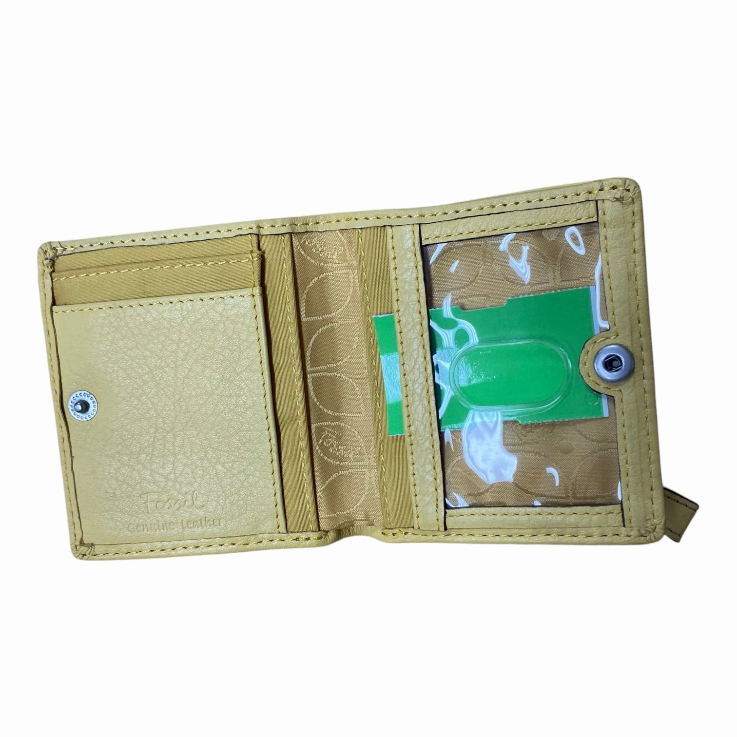 Wallet Leather By Fossil In Red, Size:Small
