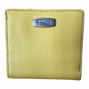 Wallet Leather By Fossil In Red, Size:Small