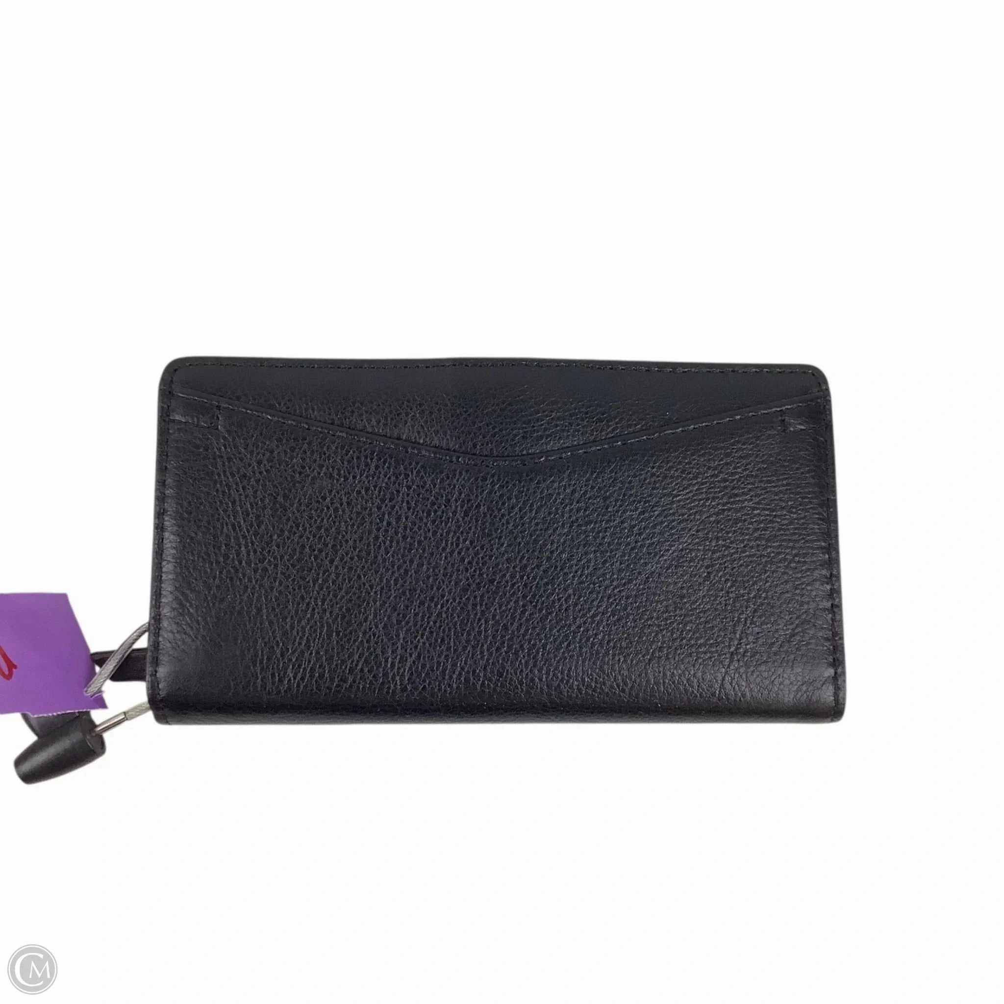 Wallet Leather By Fossil, Size: Medium