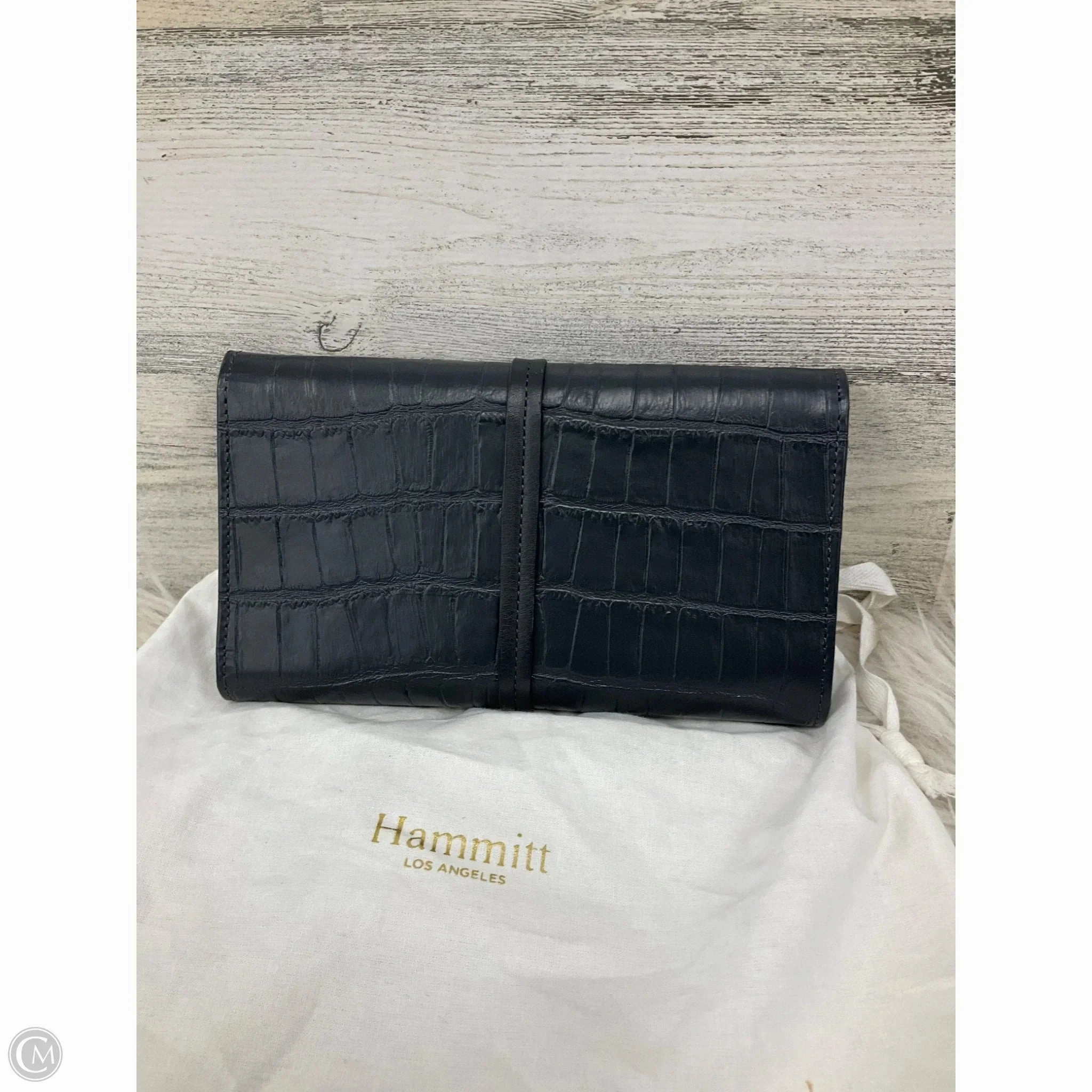 Wallet Leather By Hammitt, Size: Large