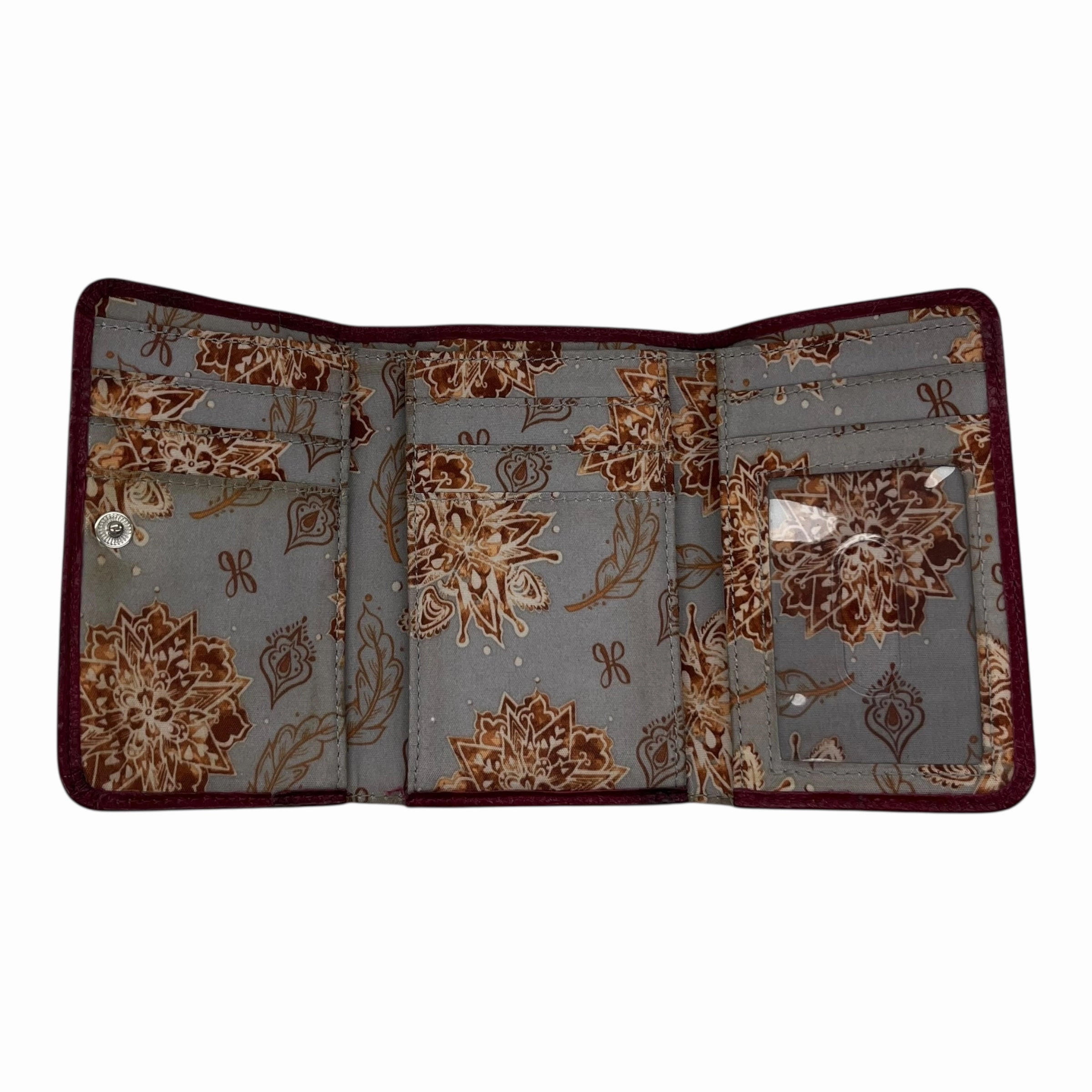 Wallet Leather By Hobo Intl In Red, Size:Small