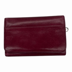 Wallet Leather By Hobo Intl In Red, Size:Small