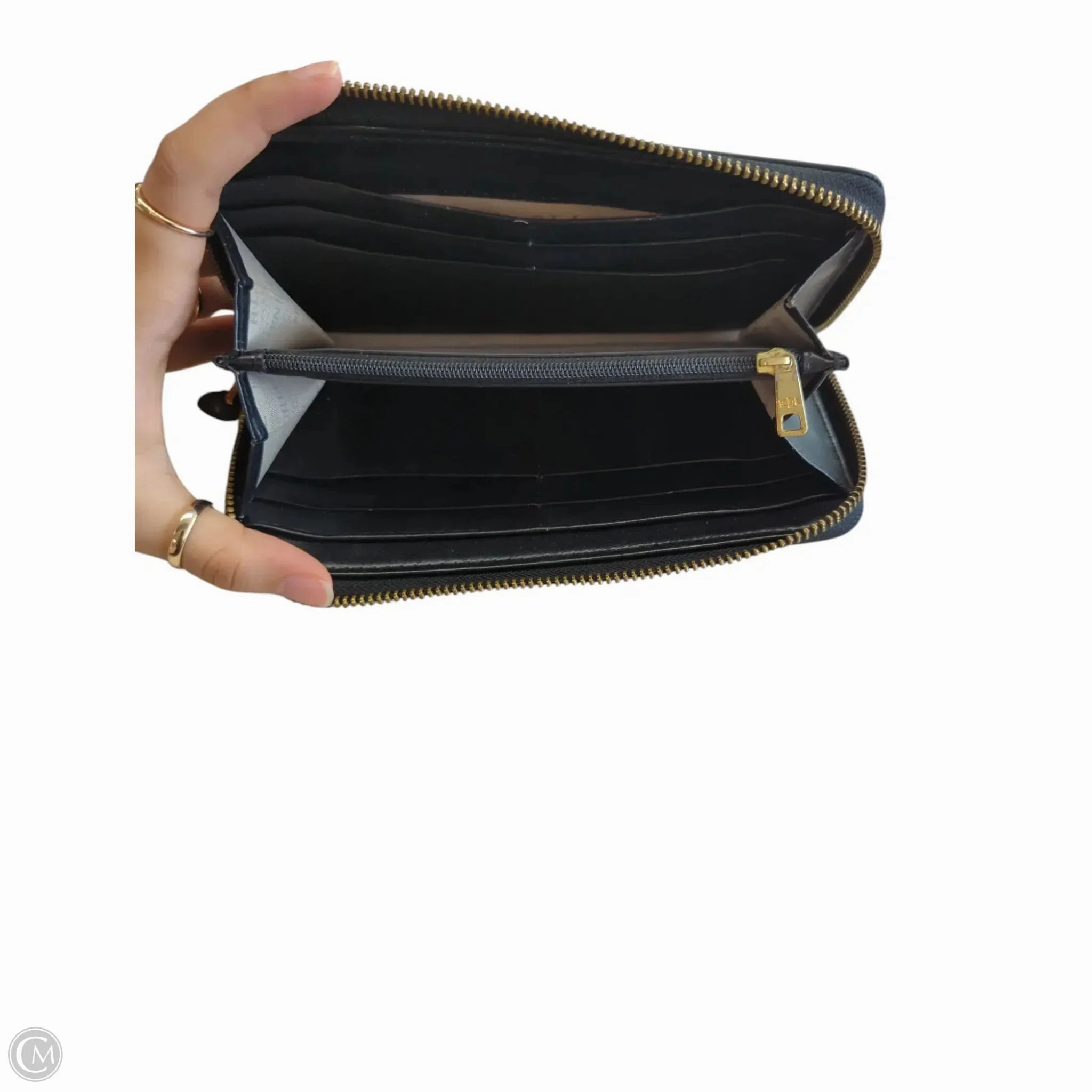 Wallet Leather By Lauren By Ralph Lauren, Size: Medium