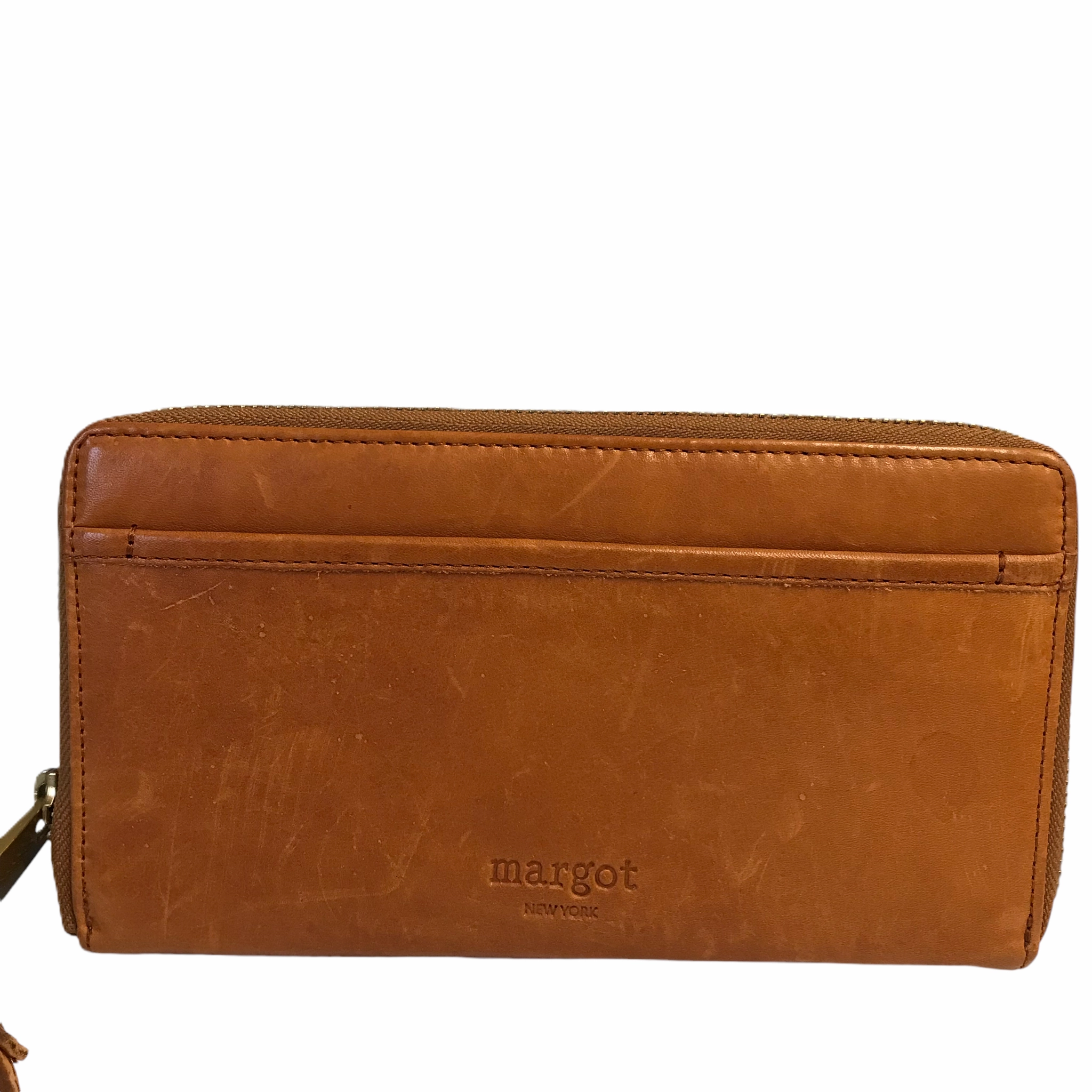 Wallet Leather By Margot, Size: Medium