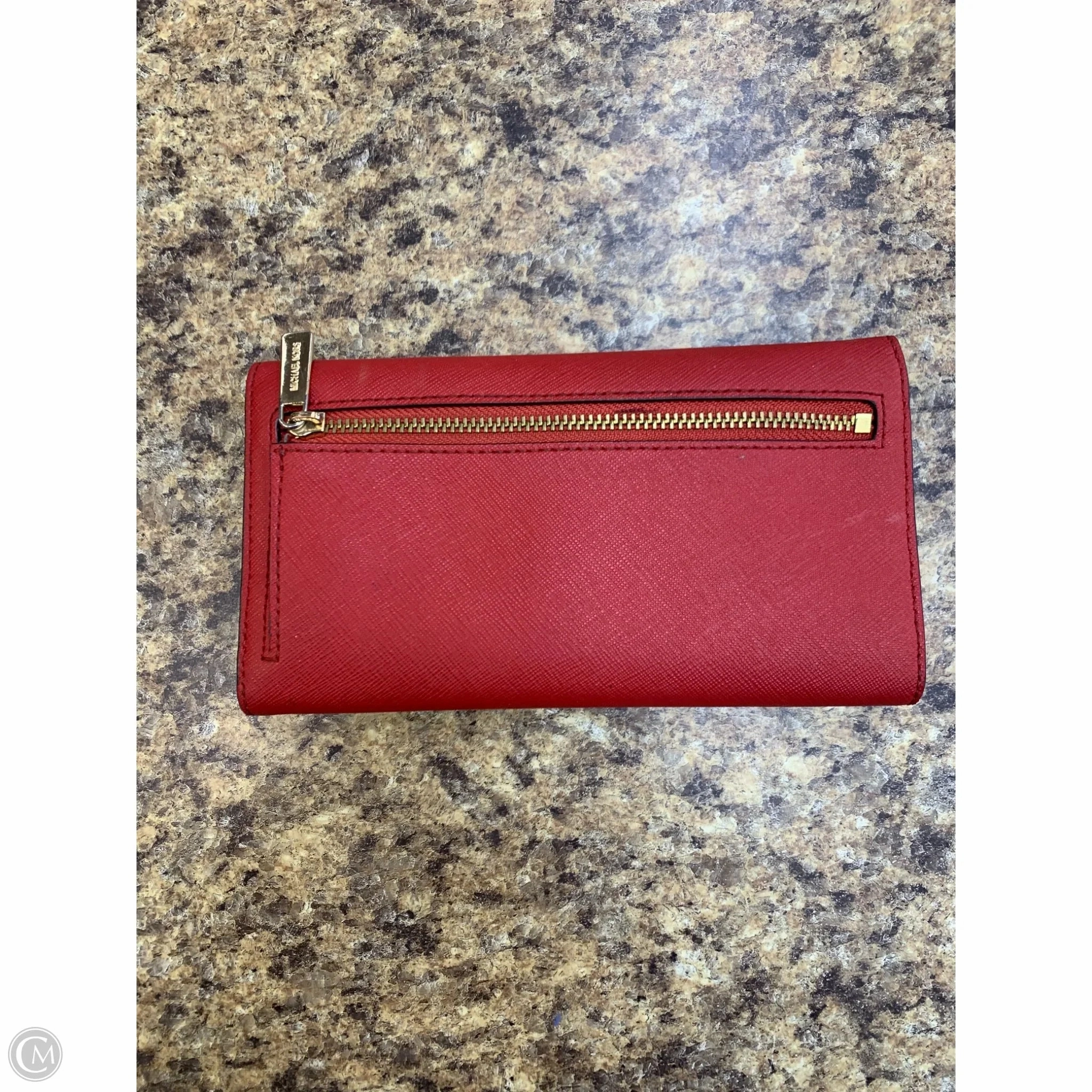 Wallet Leather By Michael By Michael Kors, Size: Medium
