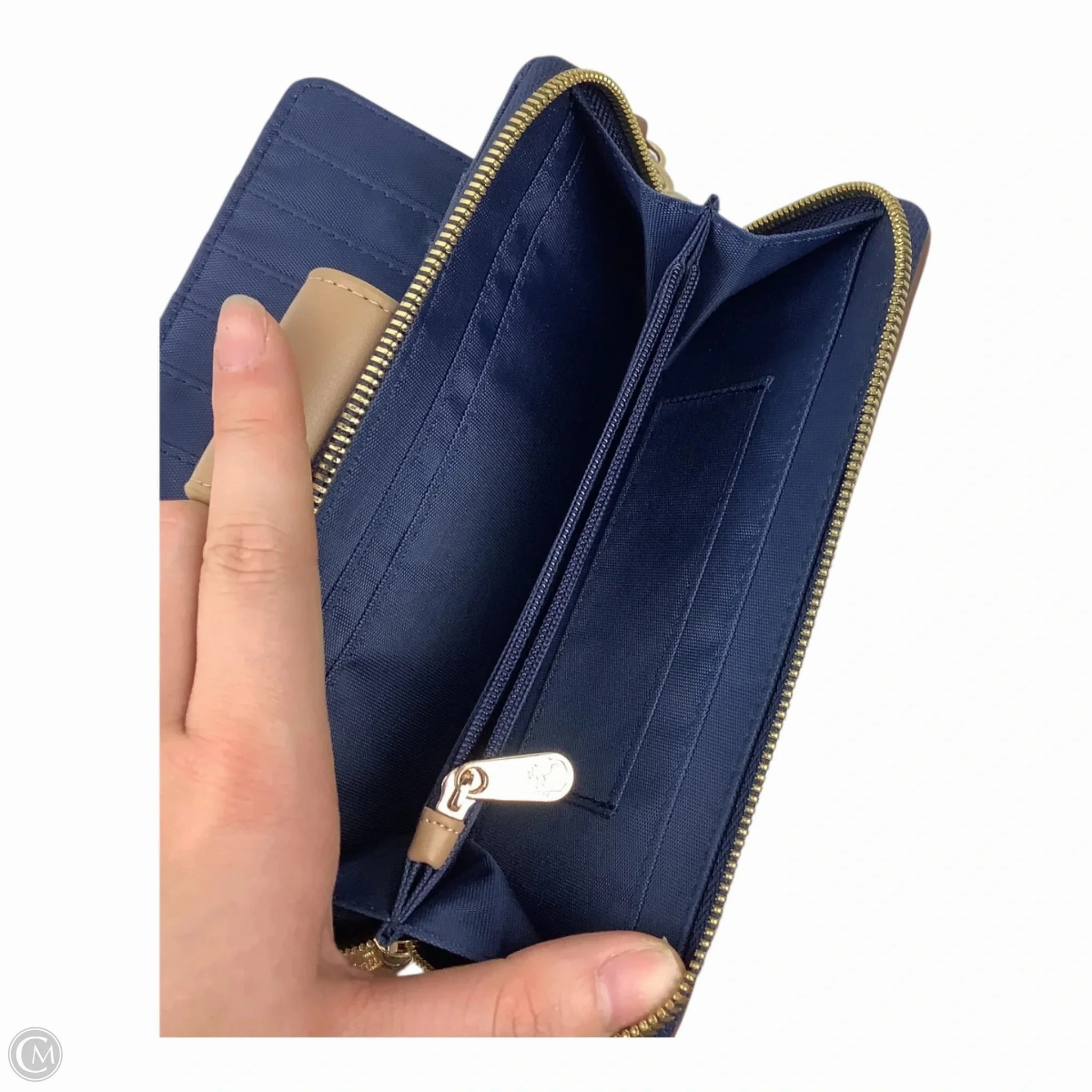 Wallet Leather By Spartina, Size: Medium