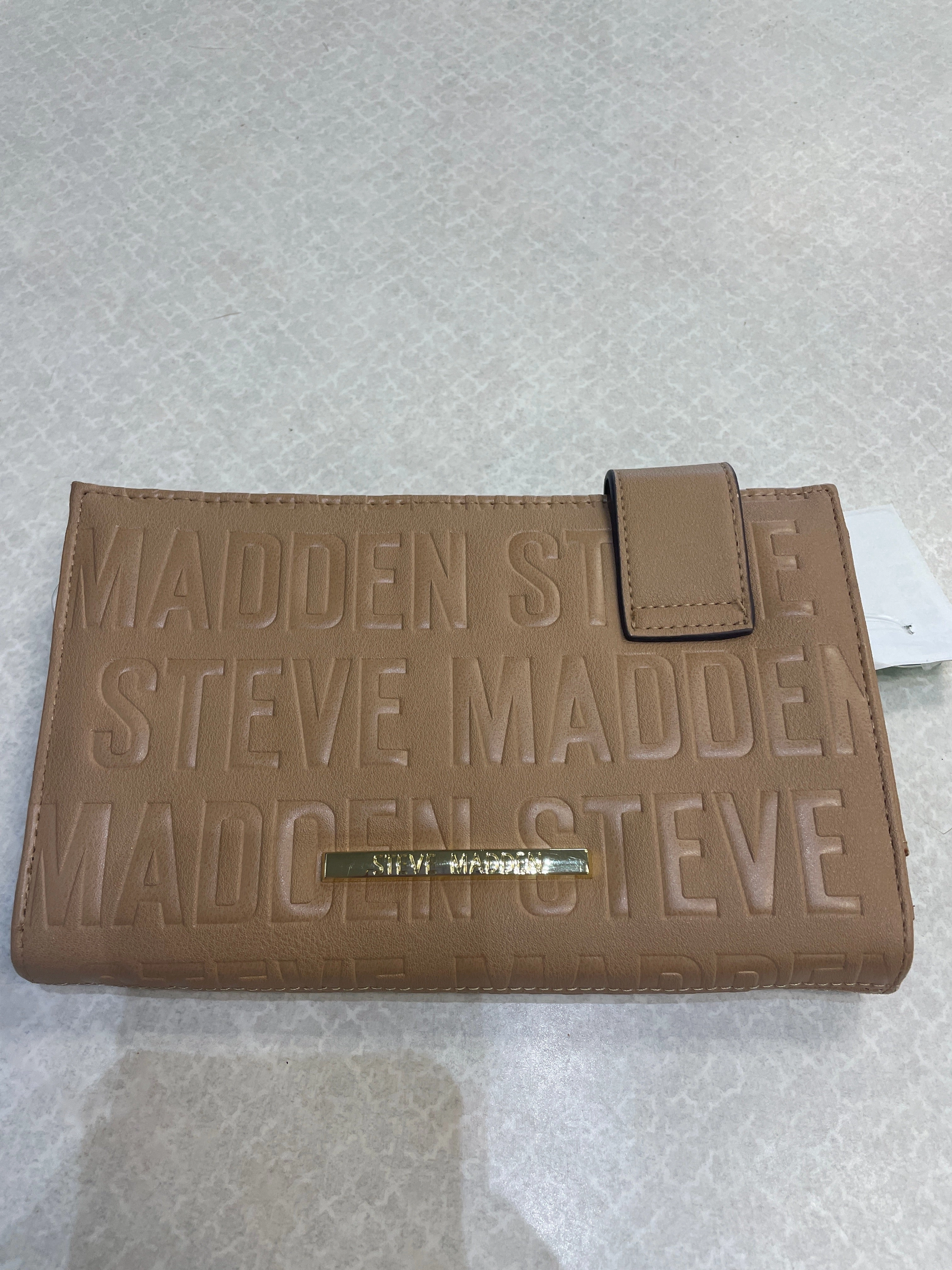 Wallet Leather By Steve Madden, Size: Large