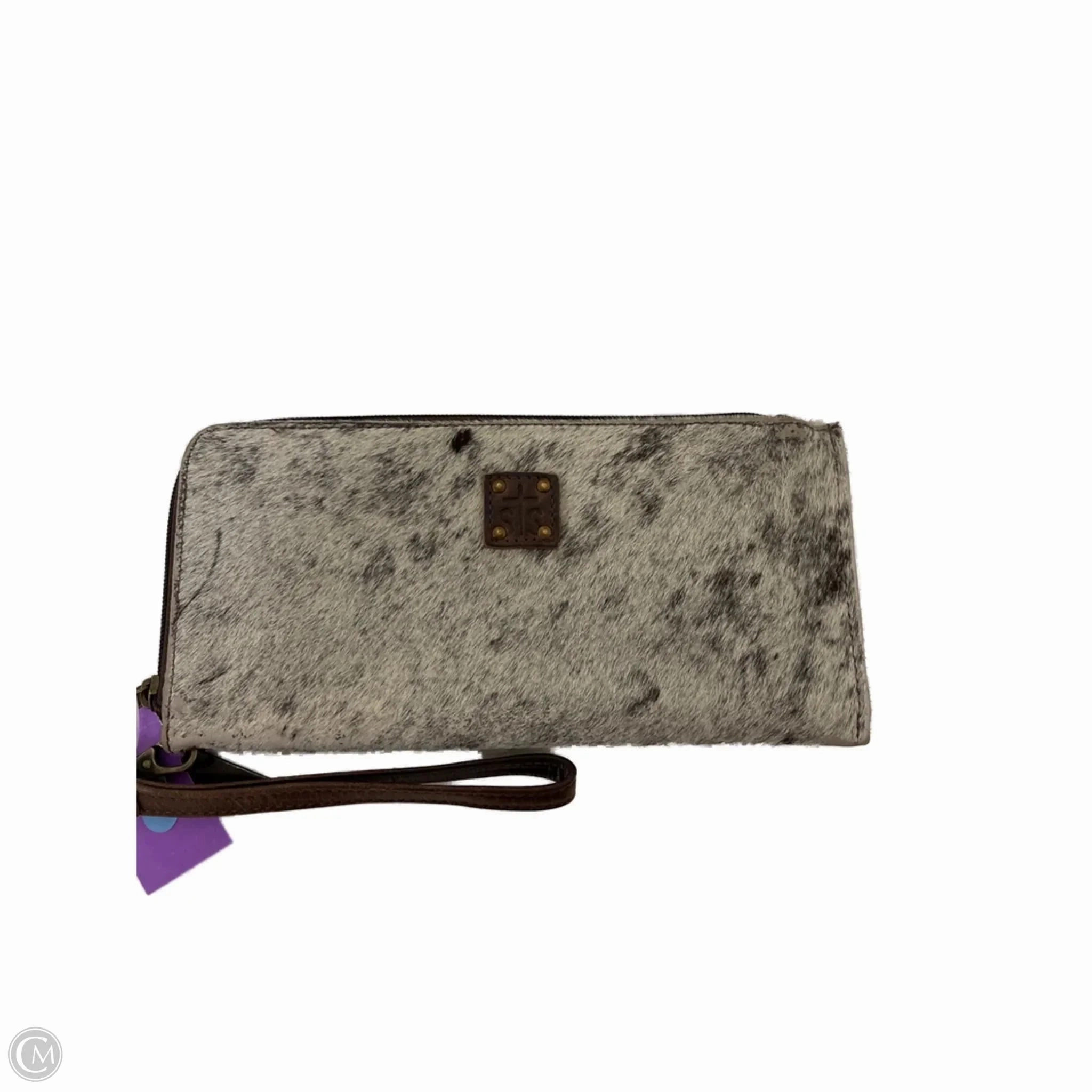 Wallet Leather By Sts Blue, Size: Large