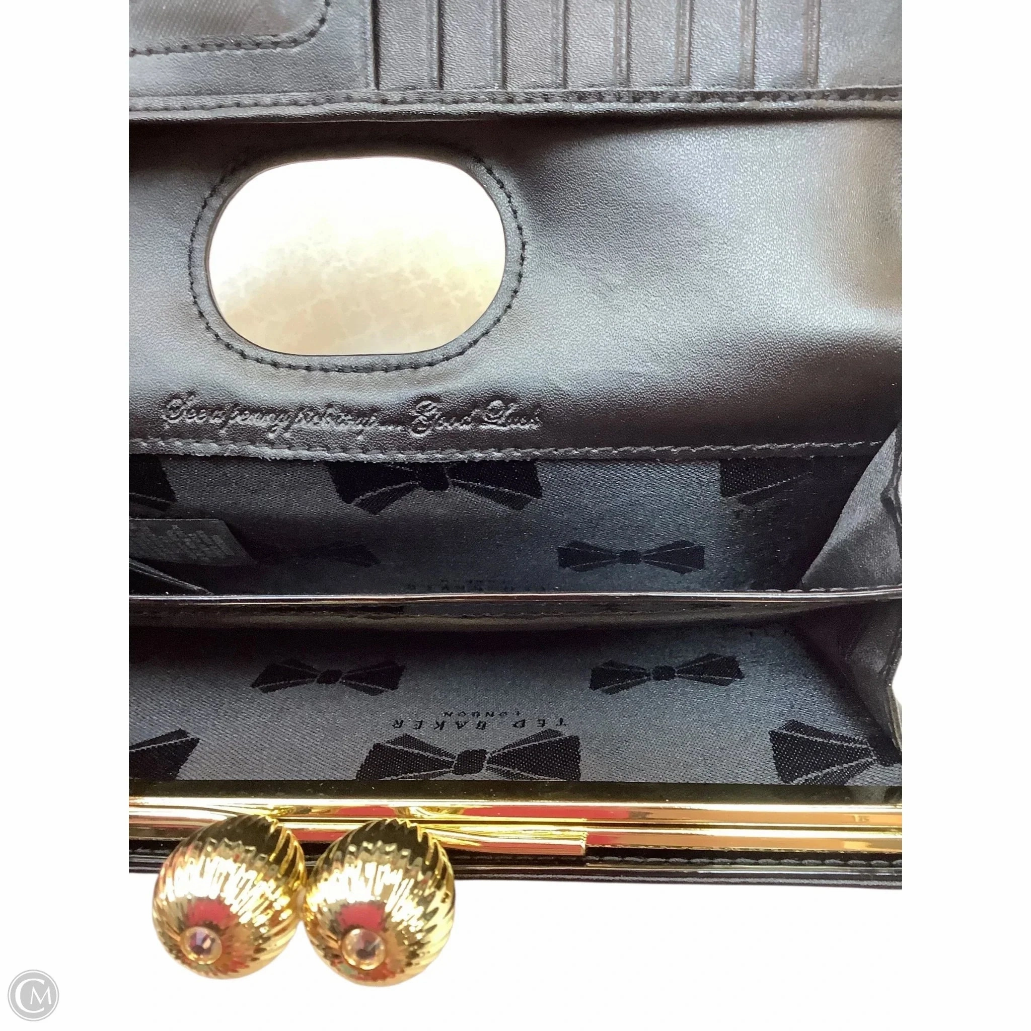 Wallet Leather By Ted Baker, Size: Large