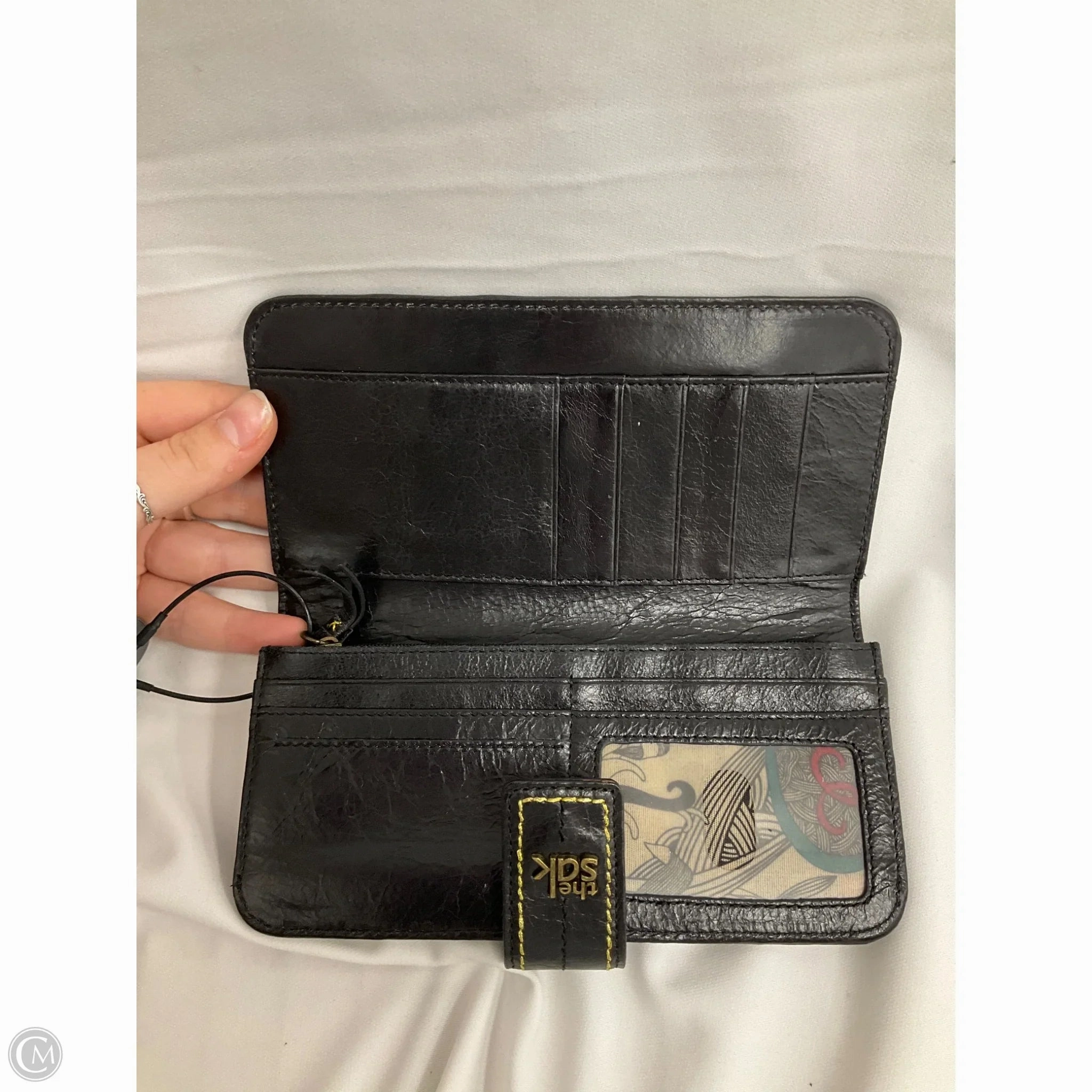 Wallet Leather By The Sak, Size: Medium